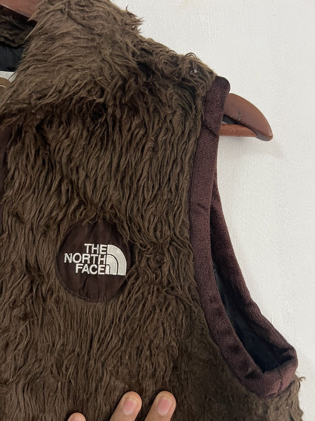 The North Face The North Face Mohair Fux Fur Vest Size US L / EU 52-54 / 3 - 7 Thumbnail