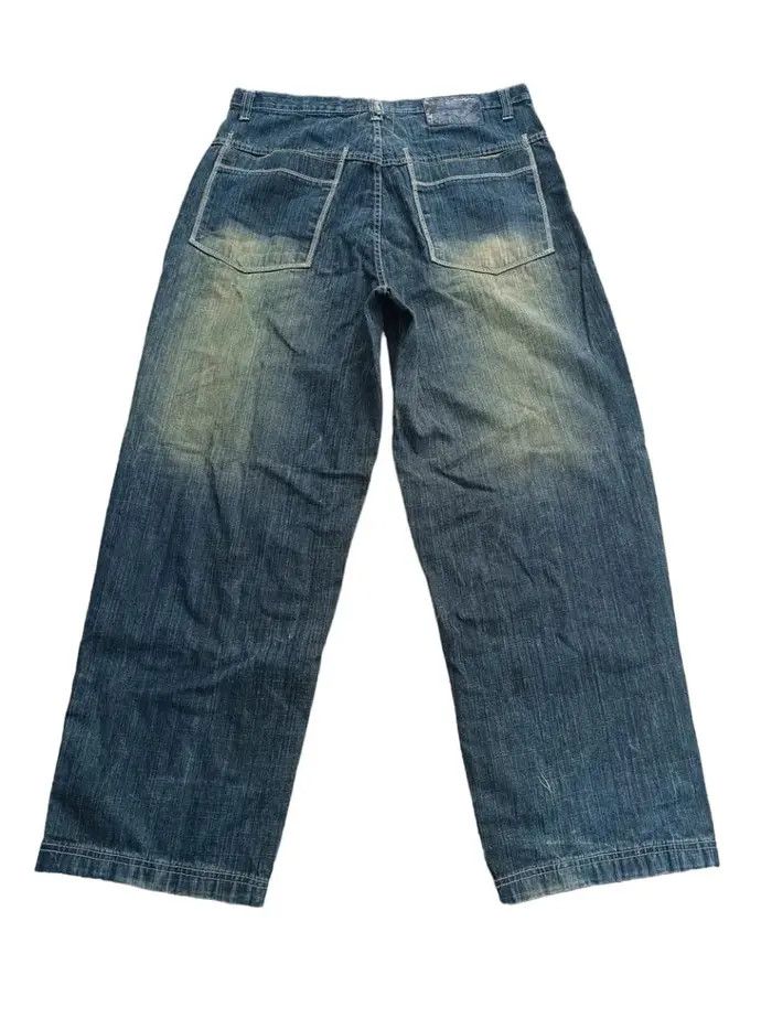 Japanese Brand Vintage baggy rap jeans Size US 38 / EU 54 - 2 Thumbnail