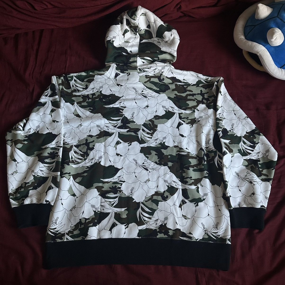 PHENOMENON Sample Floral Camo Hoodie Size US L / EU 52-54 / 3 - 4 Thumbnail