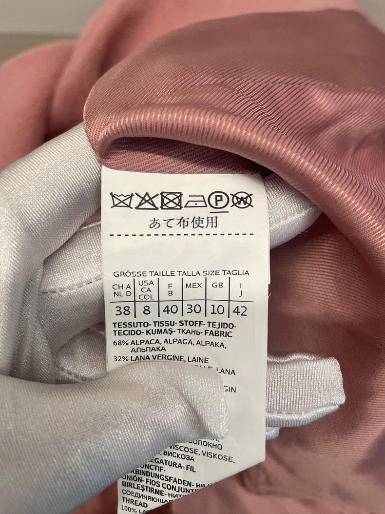 Max Mara Max Mara Weekend Light Pink Alpaca Coat Size M / US 6-8 / IT 42-44 - 6 Thumbnail