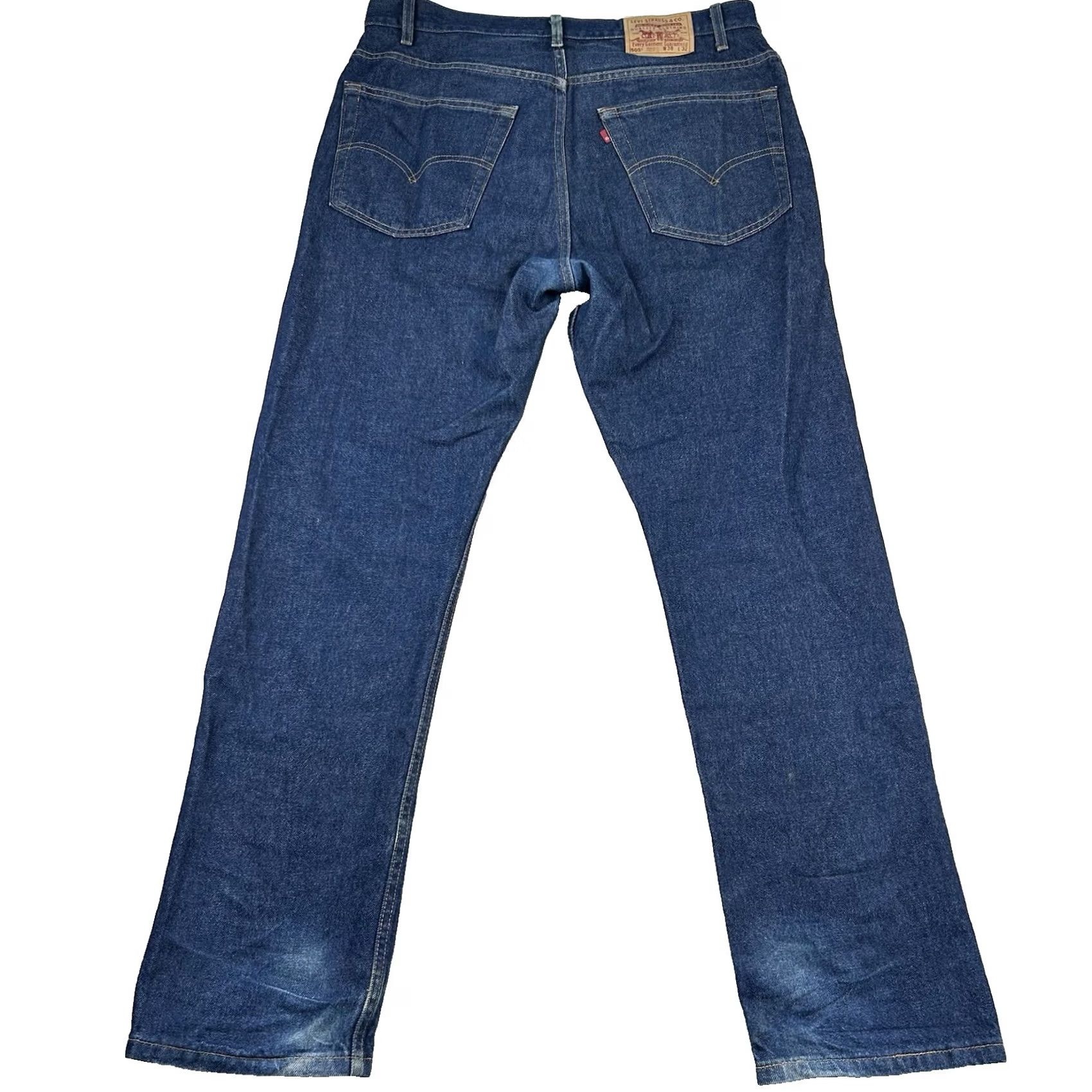 Levi's VINTAGE Levi's 505 Jeans Mens 38x32 Regular Fit Straight Leg 90s Y2K Blue Denim Cotton Cotton Bottoms Jeans Mens Size US 38 / EU 54 - 2 Thumbnail