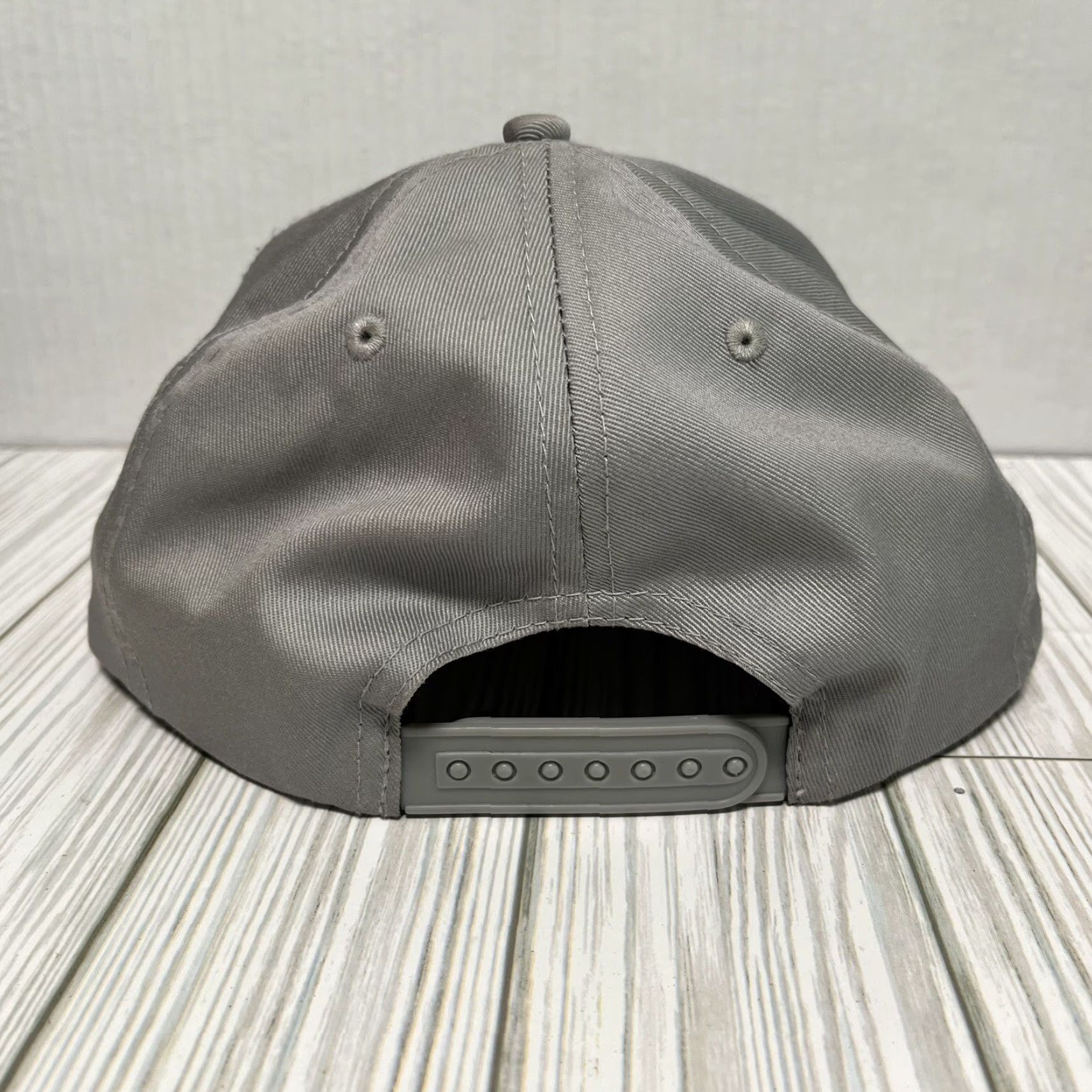 Vintage DOPE Hat Snapback Gray Adjustable Embroidered Cap Men One Size Cotton Knit Sports Outdoor USA 90s? Size ONE SIZE - 5 Thumbnail
