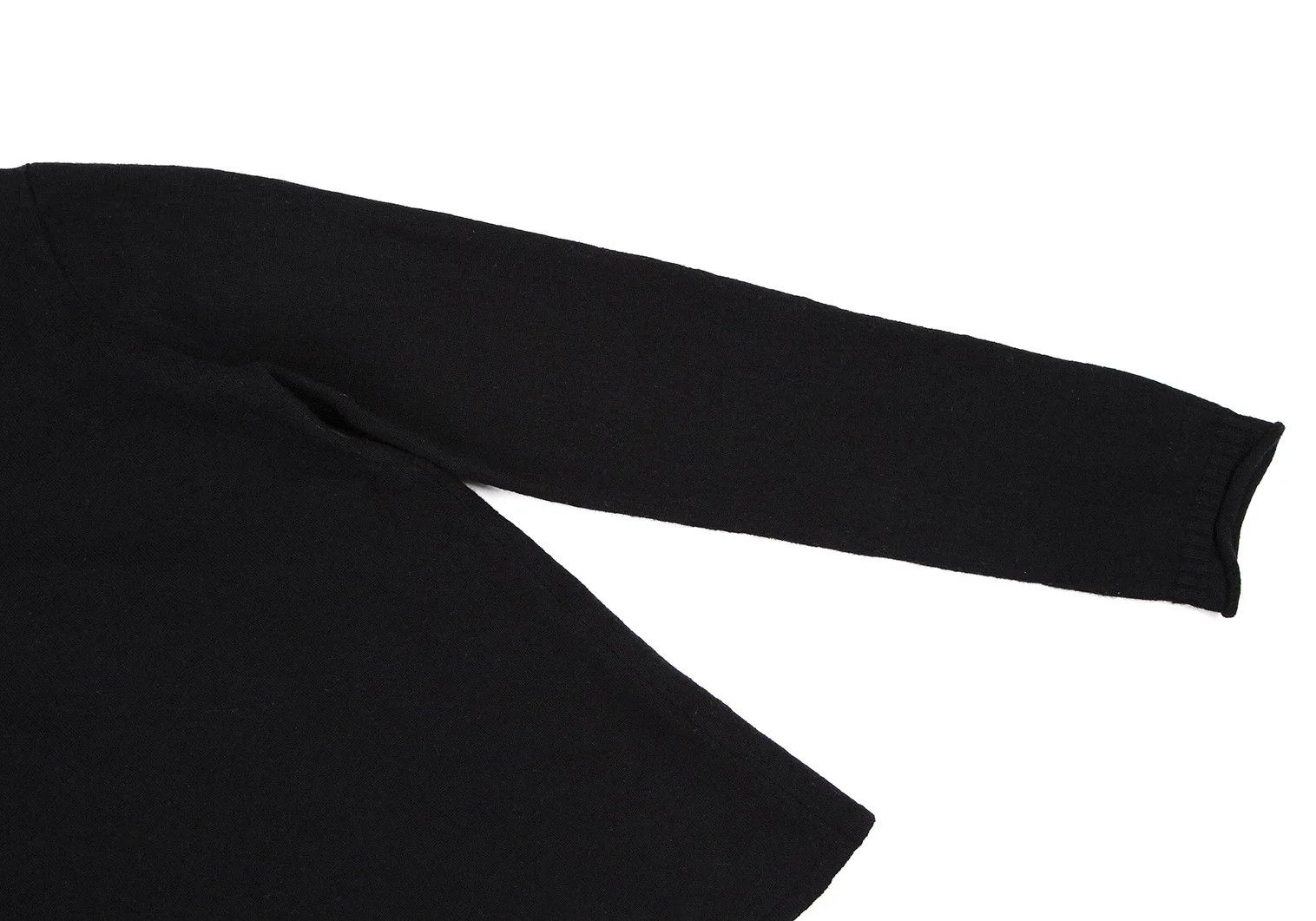 Jean Paul Gaultier Wool Collared Knit Sweater Black Size 48 Size US M / EU 48-50 / 2 - 5 Thumbnail