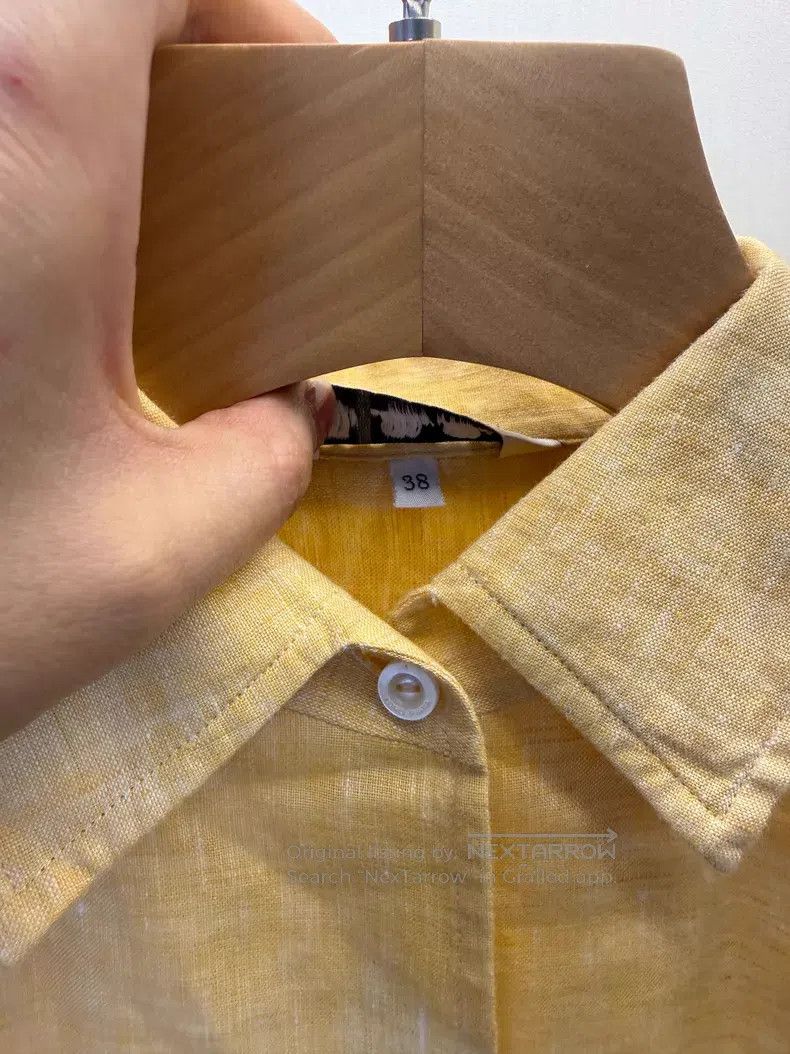 Loro Piana Loro Piana 100% linen shirt Size XS / US 0-2 / IT 36-38 - 5 Thumbnail