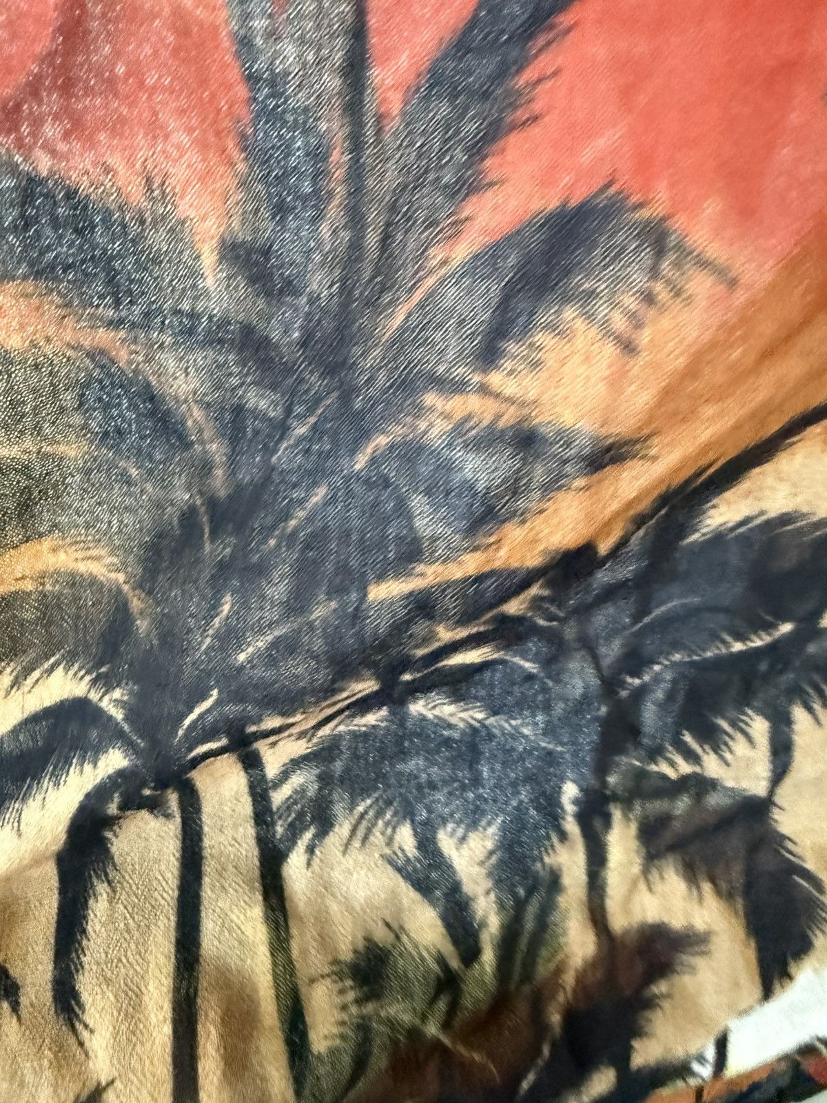 Hedi Slimane × Saint Laurent Paris Saint Laurent Palm Tree Surf Sound Collection Runway Scarf Size ONE SIZE - 2 Thumbnail