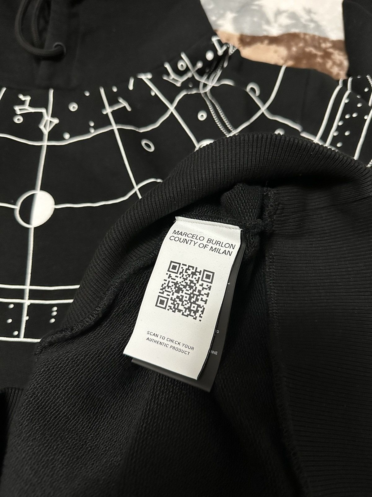 Marcelo Burlon MARCELO BURLON ASTRO HOODIE. Size US M / EU 48-50 / 2 - 11 Thumbnail