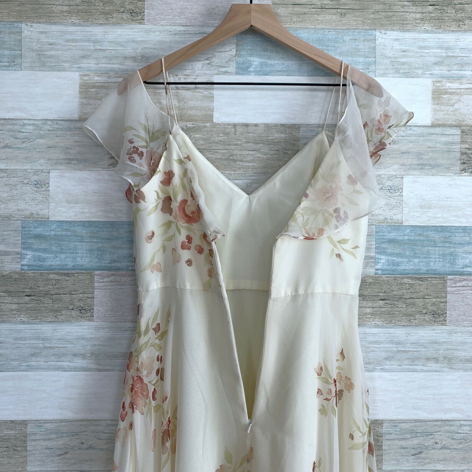 Other Jenny Yoo Mila Bridesmaid Gown Dress Eden Ivory Floral 8 Size M / US 6-8 / IT 42-44 - 7 Thumbnail