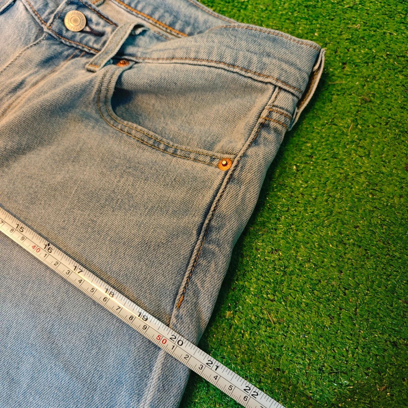 Levi's Levi's 502 Jeans Mens 29x32 Blue straight drip y2k Size US 29 - 13 Thumbnail