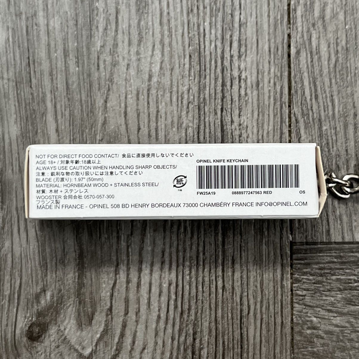 Supreme Supreme Opinel Keychain Knife Red Size ONE SIZE - 6 Thumbnail