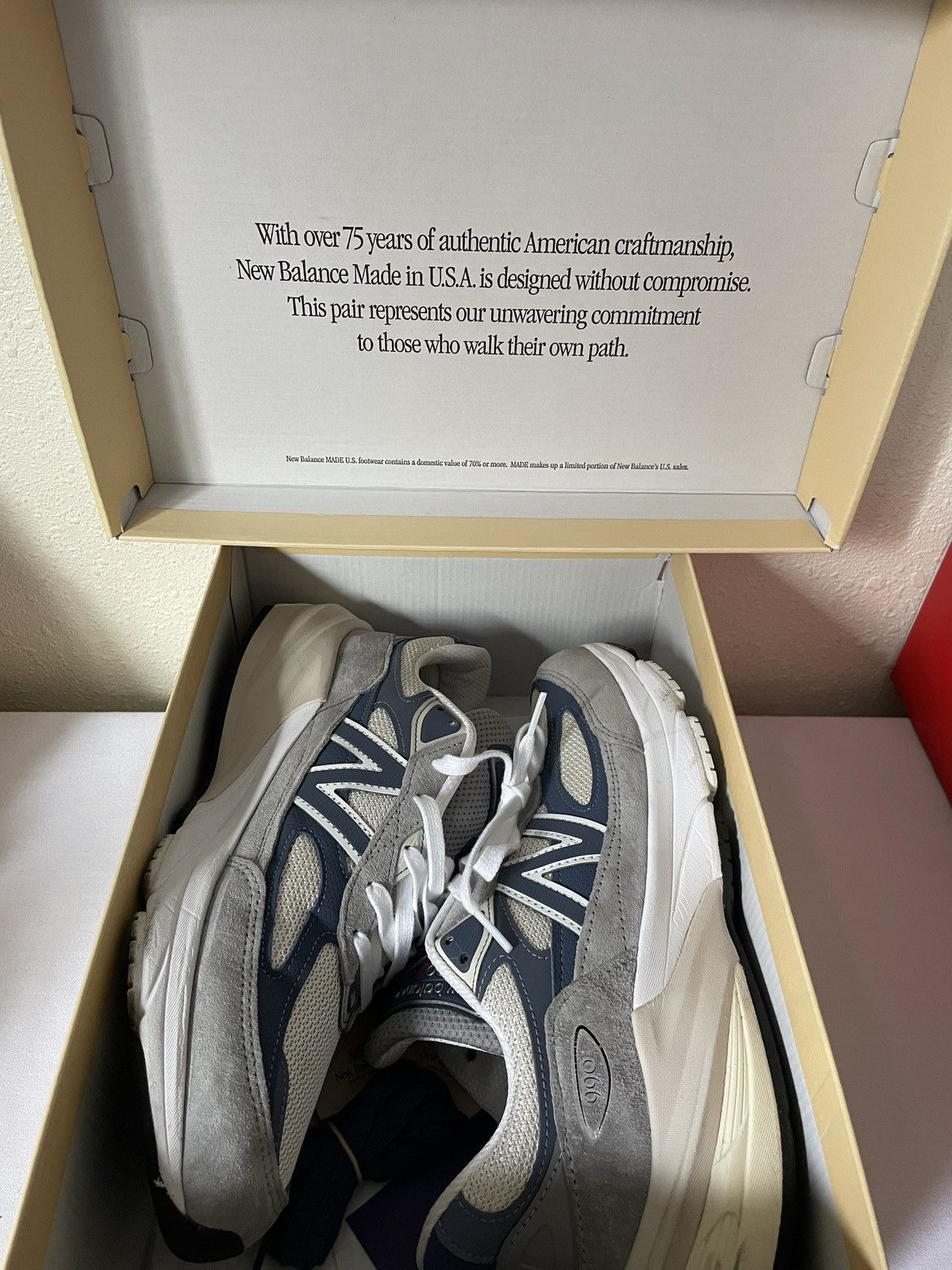 New Balance Size 9.5 - New Balance 990v6 Made in USA Grey Day 2023 Size US 9.5 / EU 42-43 - 18 Thumbnail