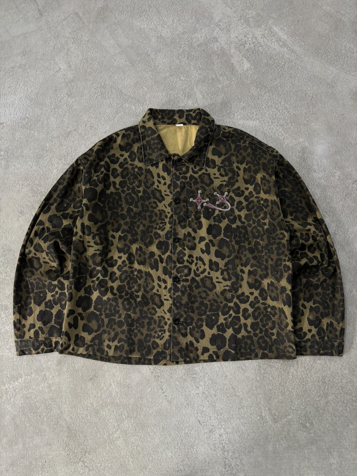 Other LEOPARD DENIM SHIRT Size US L / EU 52-54 / 3 - 6 Thumbnail
