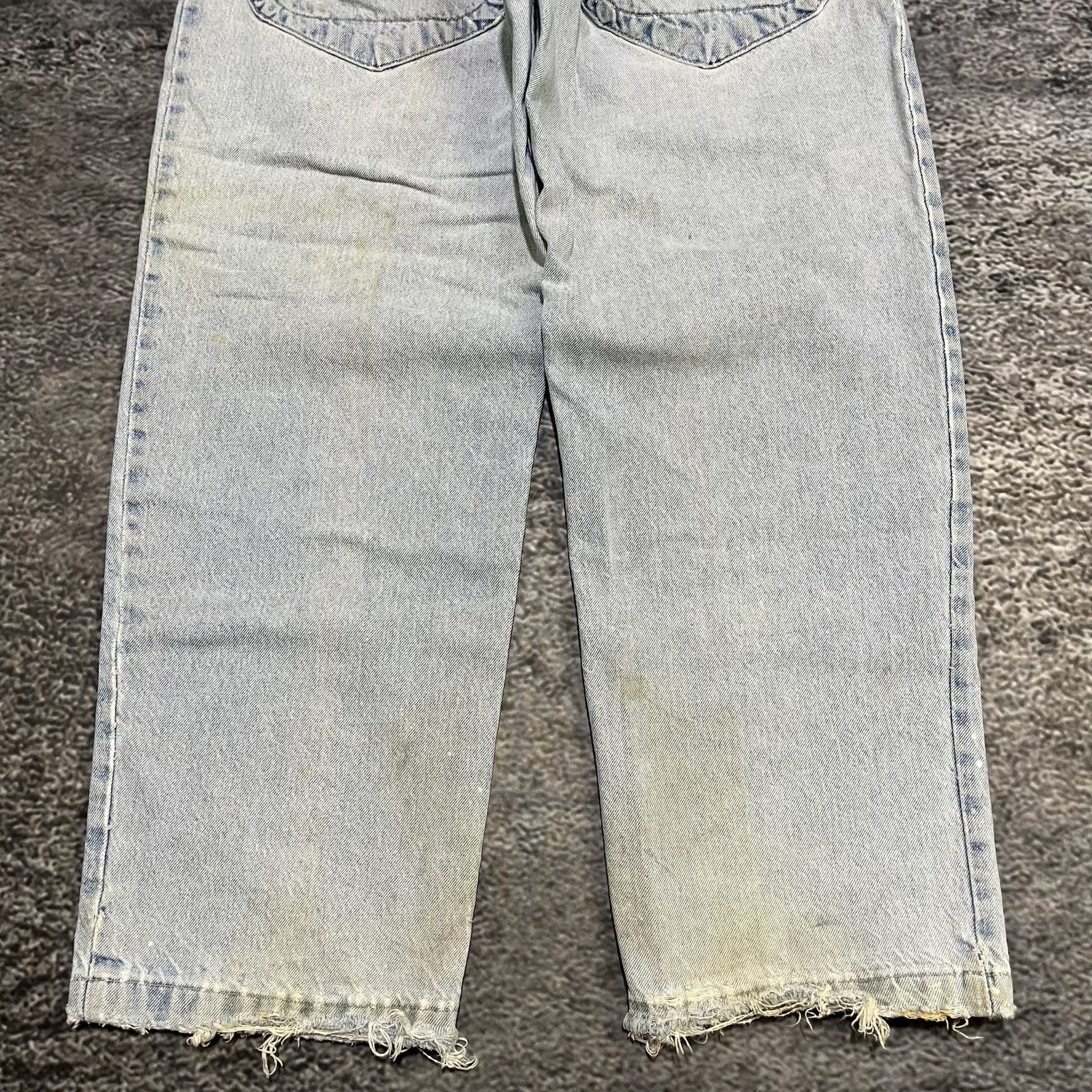 90s jnco jeans シルバー rave 90s jnco jeans シルバー rave Crazy Vintage 90s JNCO Jeans Faded