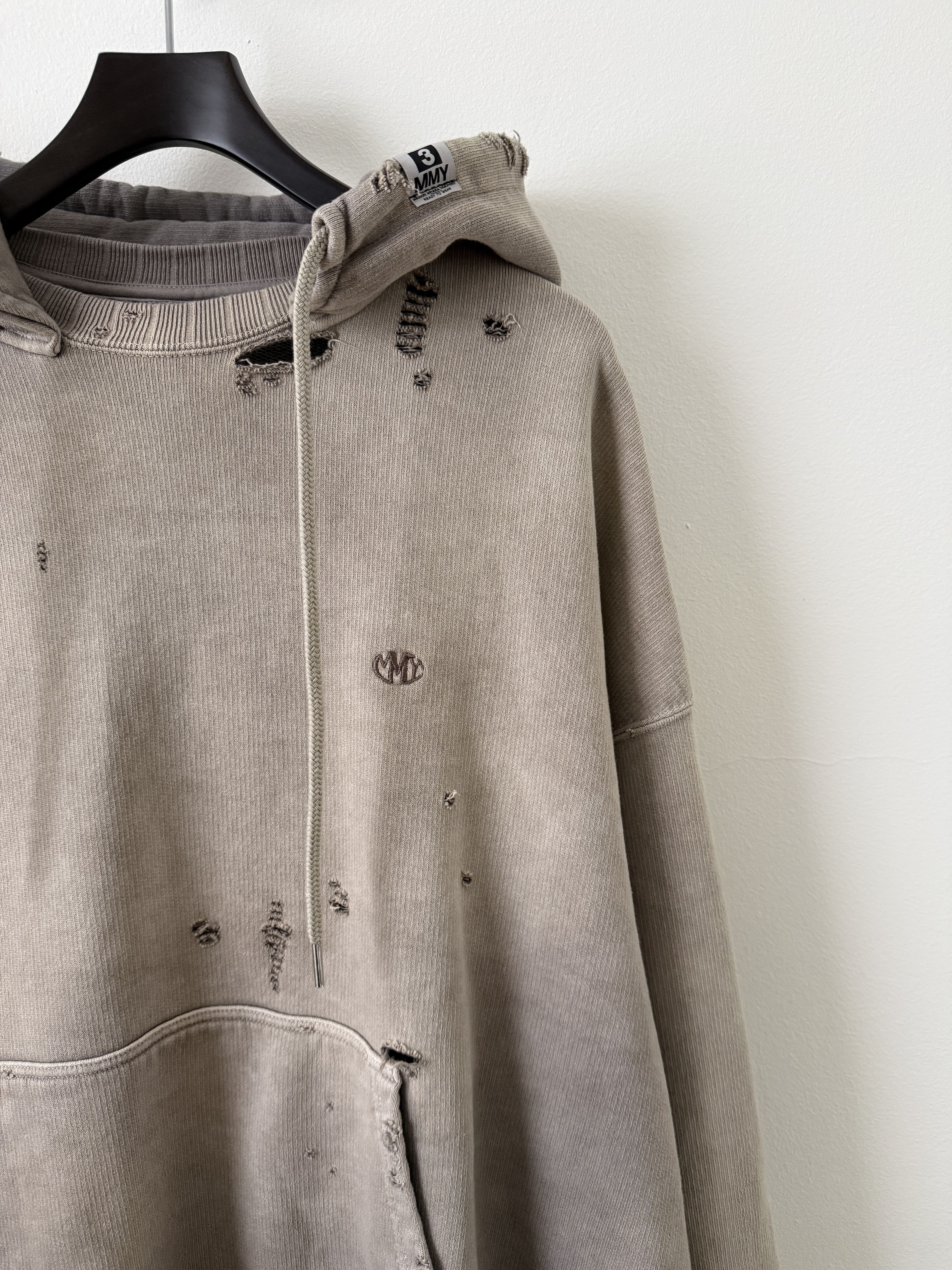 Maison MIHARA YASUHIRO Sun Faded Vintage Crewneck Hoodie Size US S / EU 44-46 / 1 - 6 Thumbnail