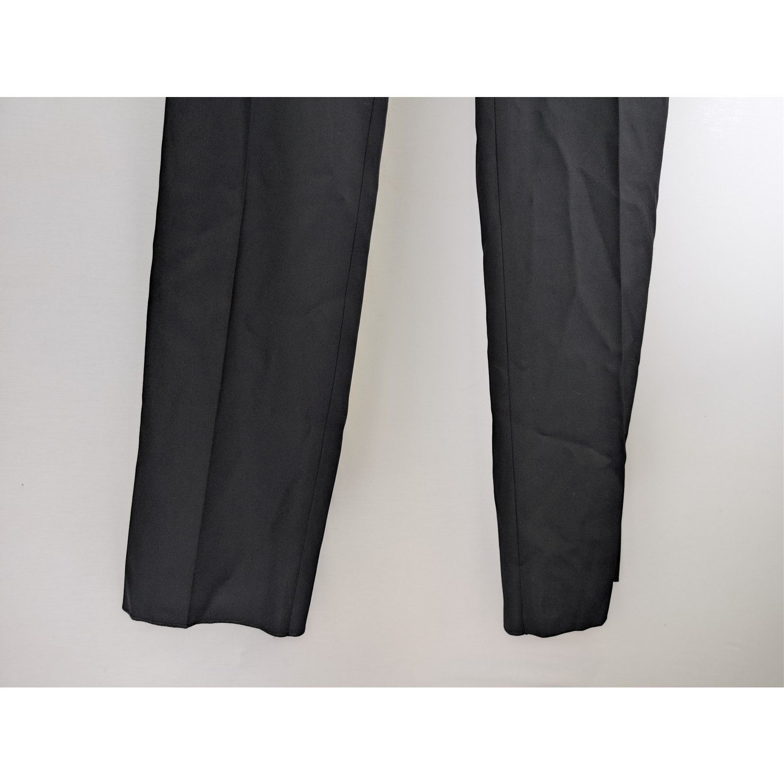 Saint Laurent Paris o1rshd1 Grain De Poudre Organique Pants in Black Size US 36 / EU 52 - 4 Thumbnail