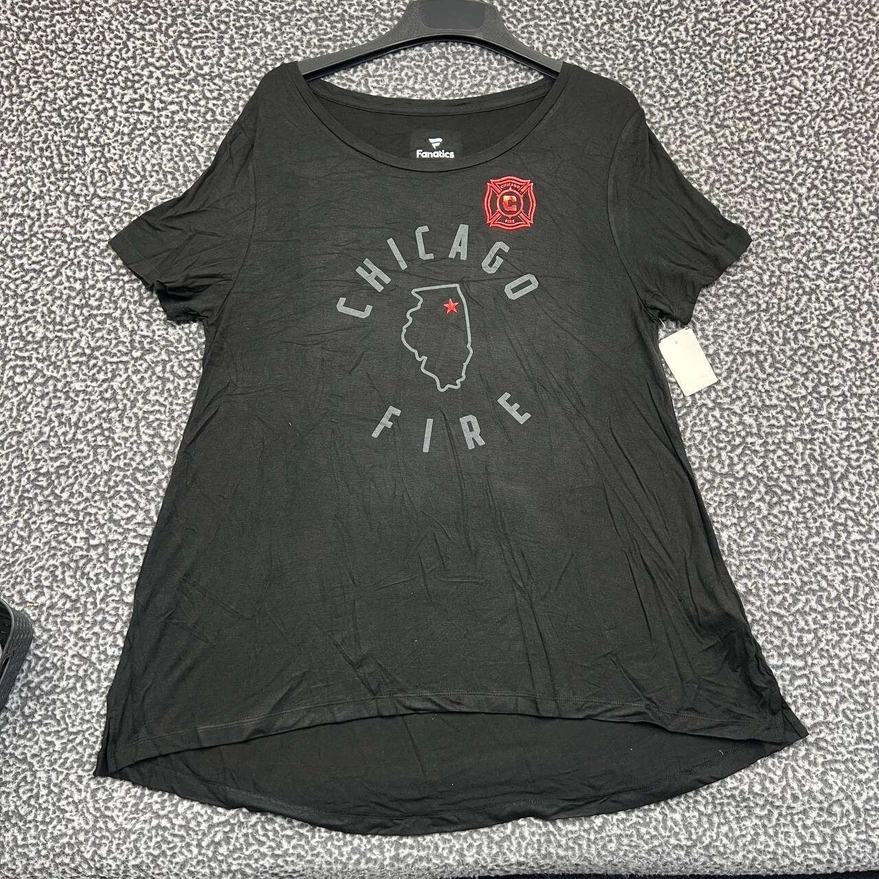 Other Chicago Fire Shirt Women Fanatics Short Sleeve Crew Neck M Size M / US 6-8 / IT 42-44 - 1 Thumbnail