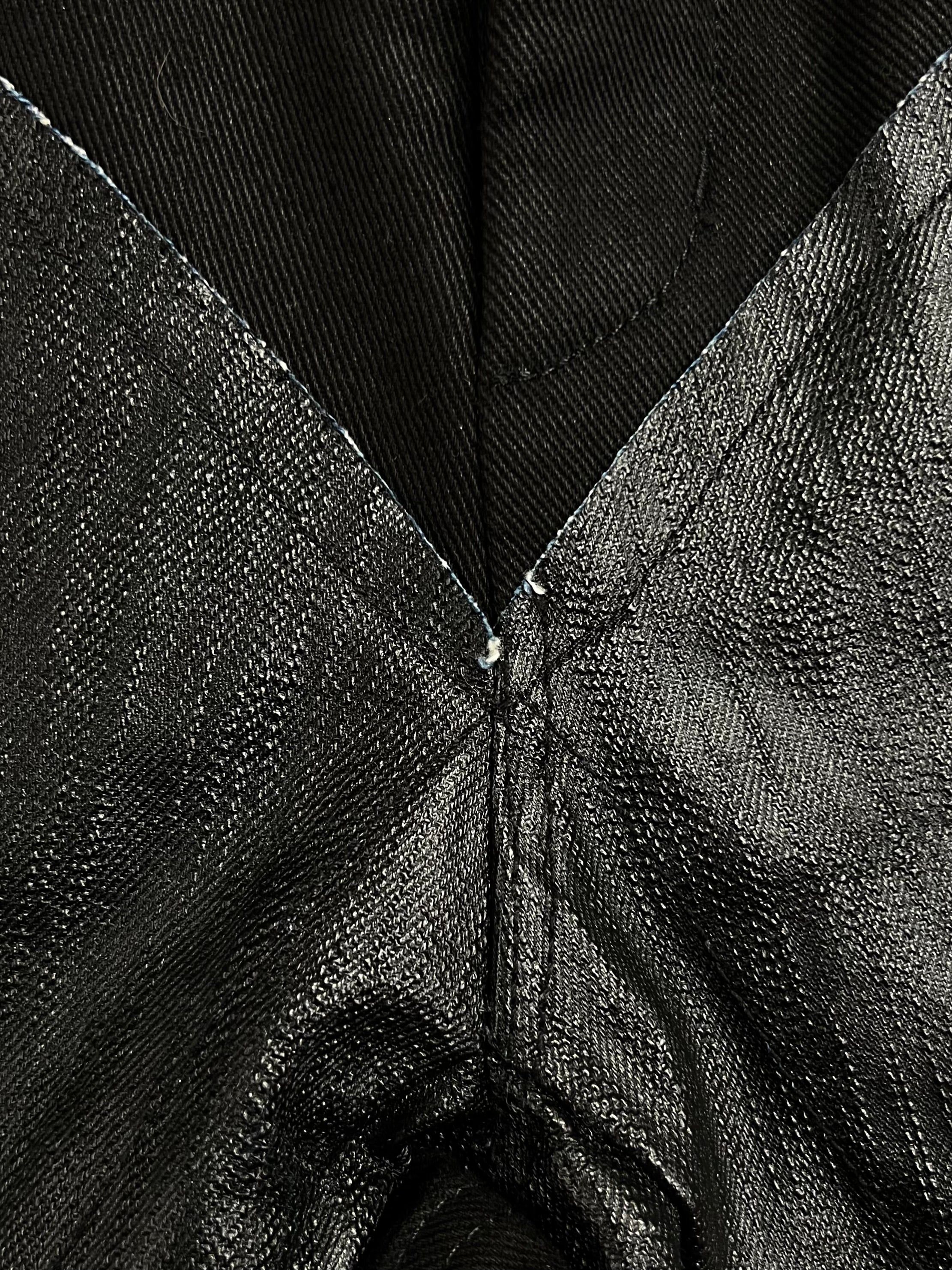 Rick Owens SS23 Rick Owens ‘EDFU’ Flared Bolan Slivered Patchwork Denim Size US 32 / EU 48 - 3 Thumbnail