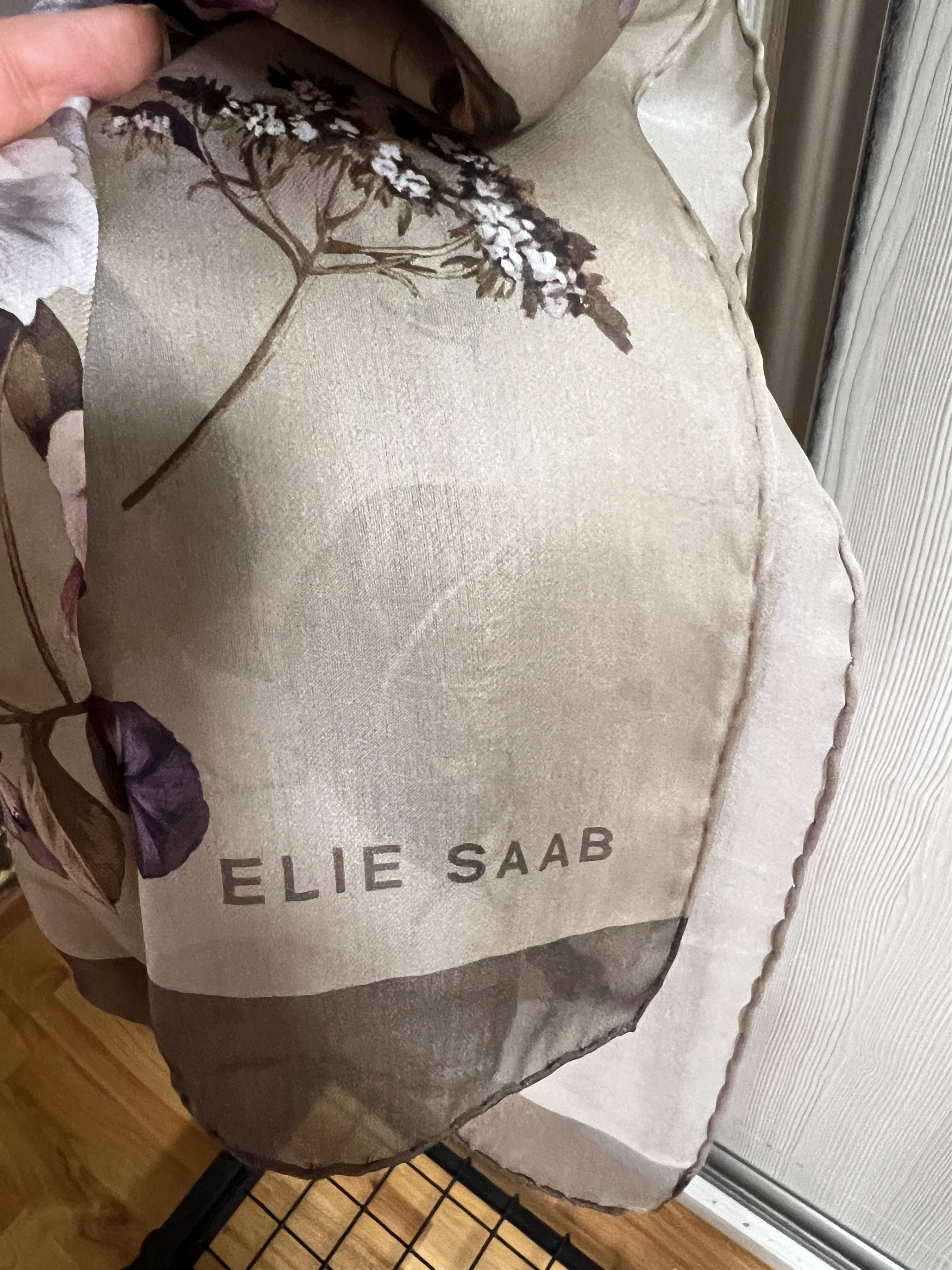 Elie Saab Elie Saab Silk Scarf , 100% Silk, 70×180 cm Size ONE SIZE - 1 Thumbnail