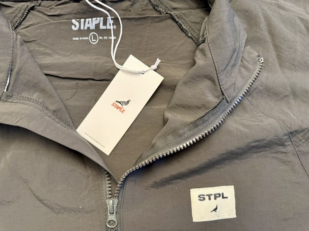 Staple Charcoal gray staple 3/4 zip anorak jacket Large Size US L / EU 52-54 / 3 - 2 Thumbnail