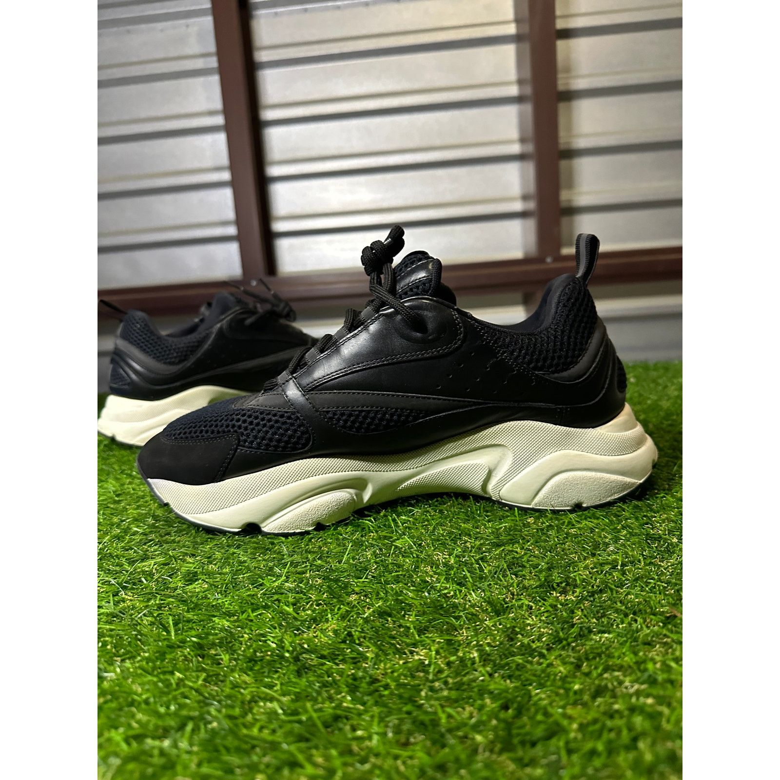 Dior Size 12 - Dior B22 Black/White Sneakers Size US 12 / EU 45 - 4 Thumbnail