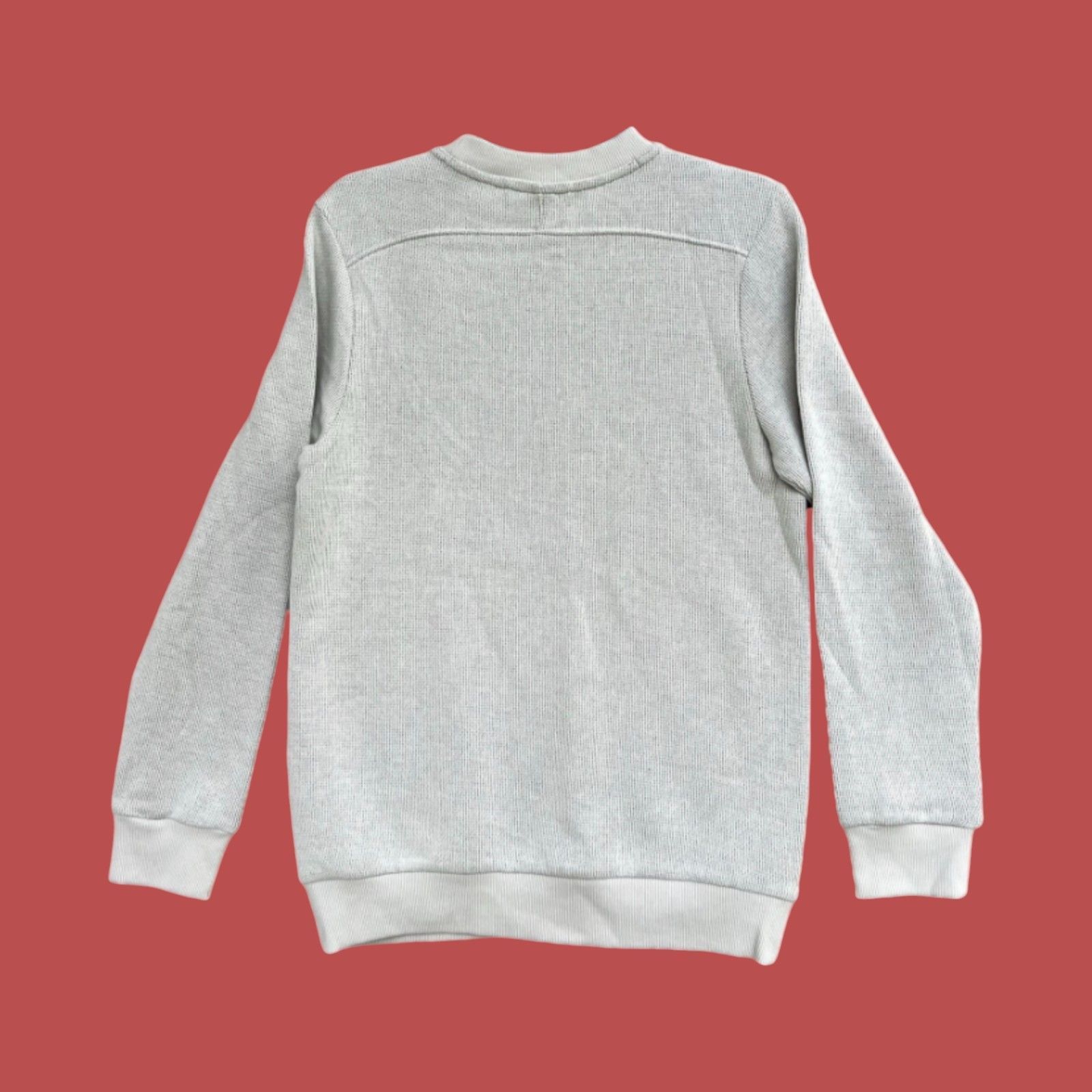 Other All in Motion - Men's Long Sleeve Crew Neck Sweater - Beige Size US S / EU 44-46 / 1 - 2 Thumbnail