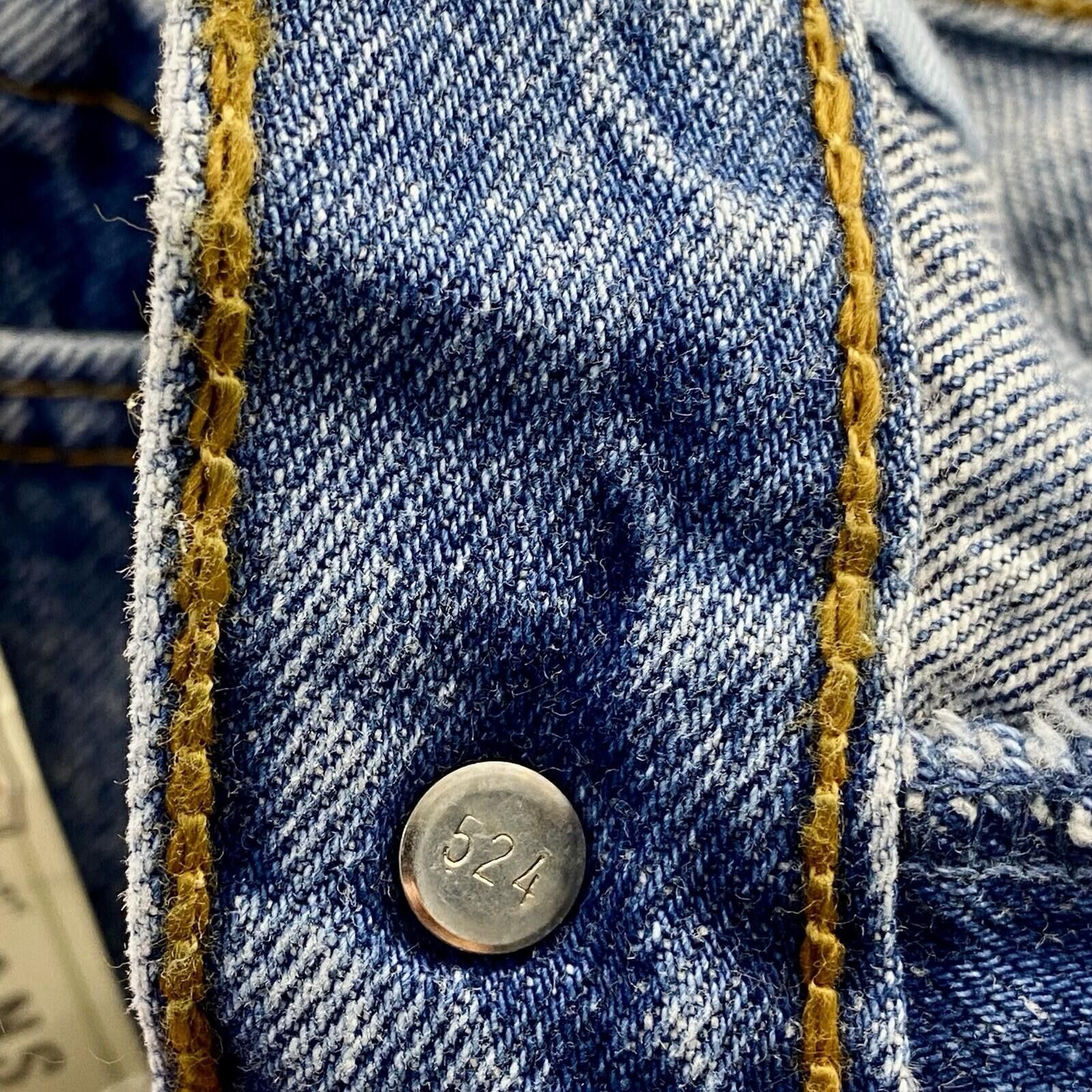 Levi's NWT LEVI'S 901 Used Look Blue Jeans Women 28x30 Made in USA Size 28" / US 6 / IT 42 - 8 Thumbnail