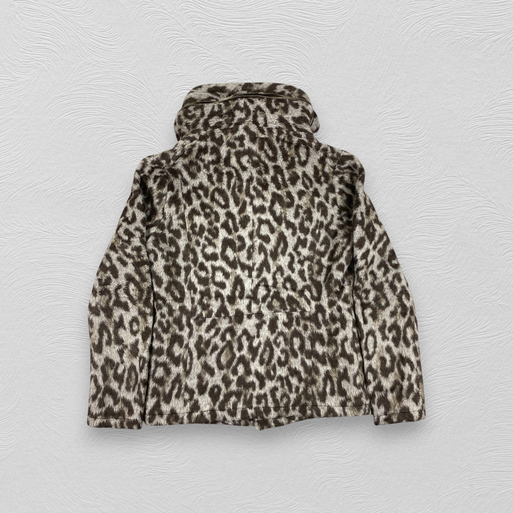 If Six Was Nine Tornado Mart Japan Leopard Fur Faux Jacket -J260 Size S / US 4 / IT 40 - 2 Thumbnail