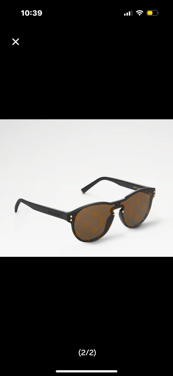 Louis Vuitton Louis Vuitton monogram sunglasses Size ONE SIZE - 1 Thumbnail