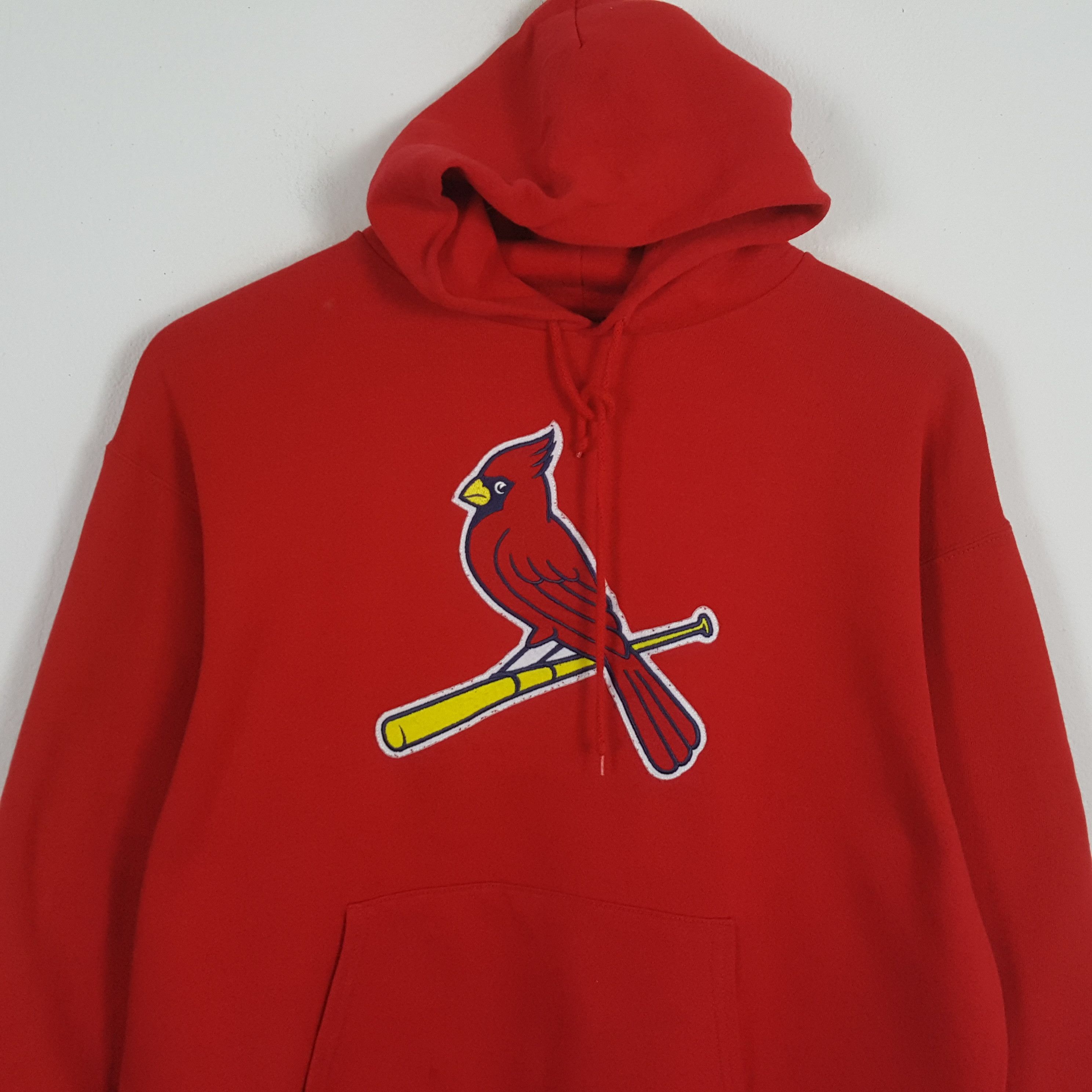 MLB × Vintage ST.LOUIS CARDINALS MLB Baseball Team Hoodies Size US XL / EU 56 / 4 - 2 Thumbnail
