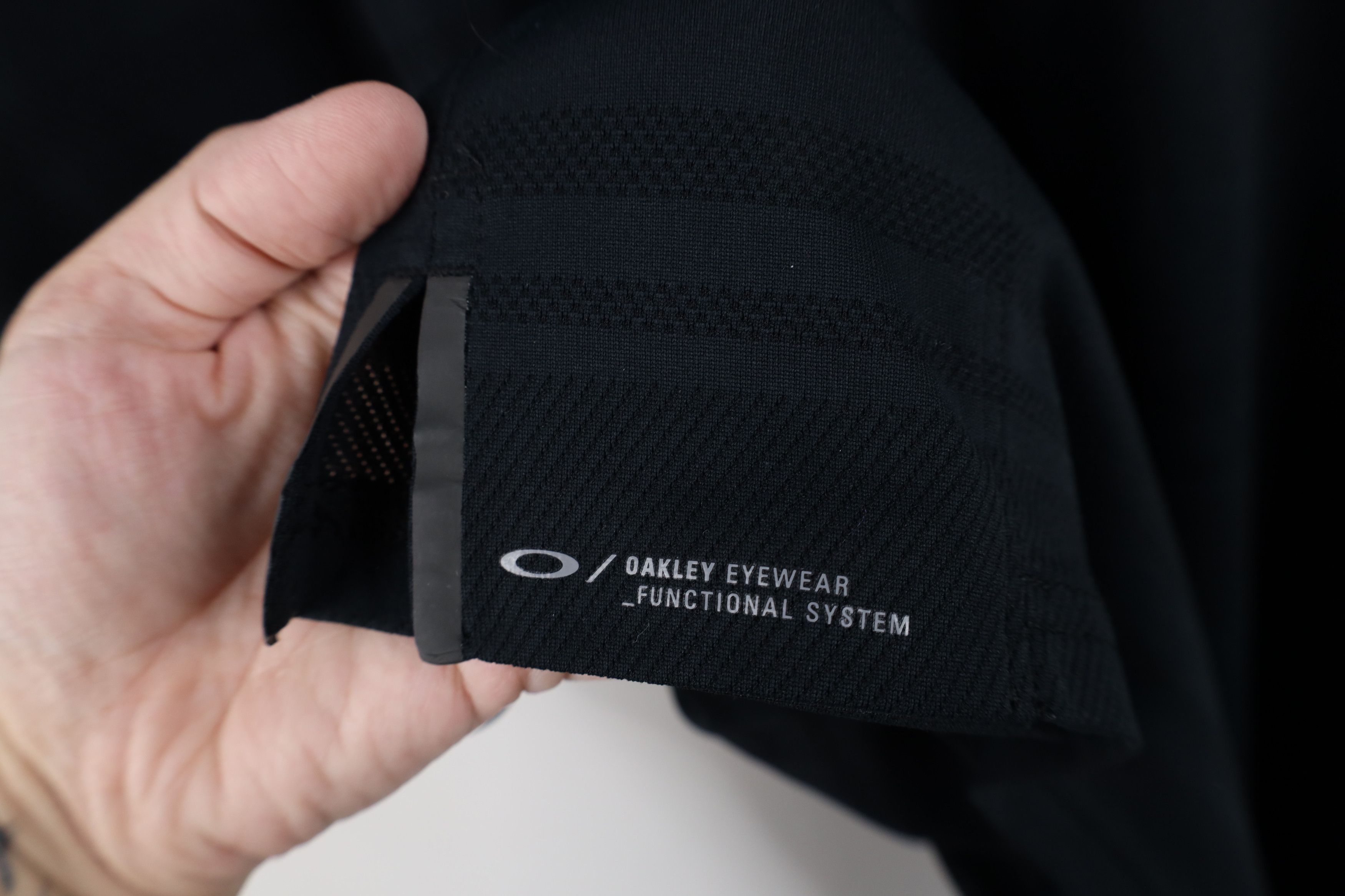 Oakley Oakley O Logo Spell Out Knit Collared Golf Polo Shirt Black Size US XXL / EU 58 / 5 - 6 Thumbnail