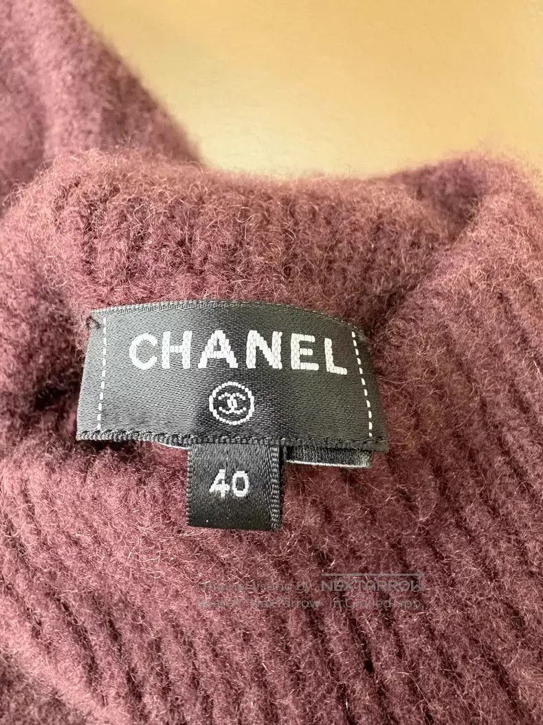 Chanel Chanel 24N Ski Series Sauce Purple Flower Cashmere Mulberr Size S / US 4 / IT 40 - 5 Thumbnail