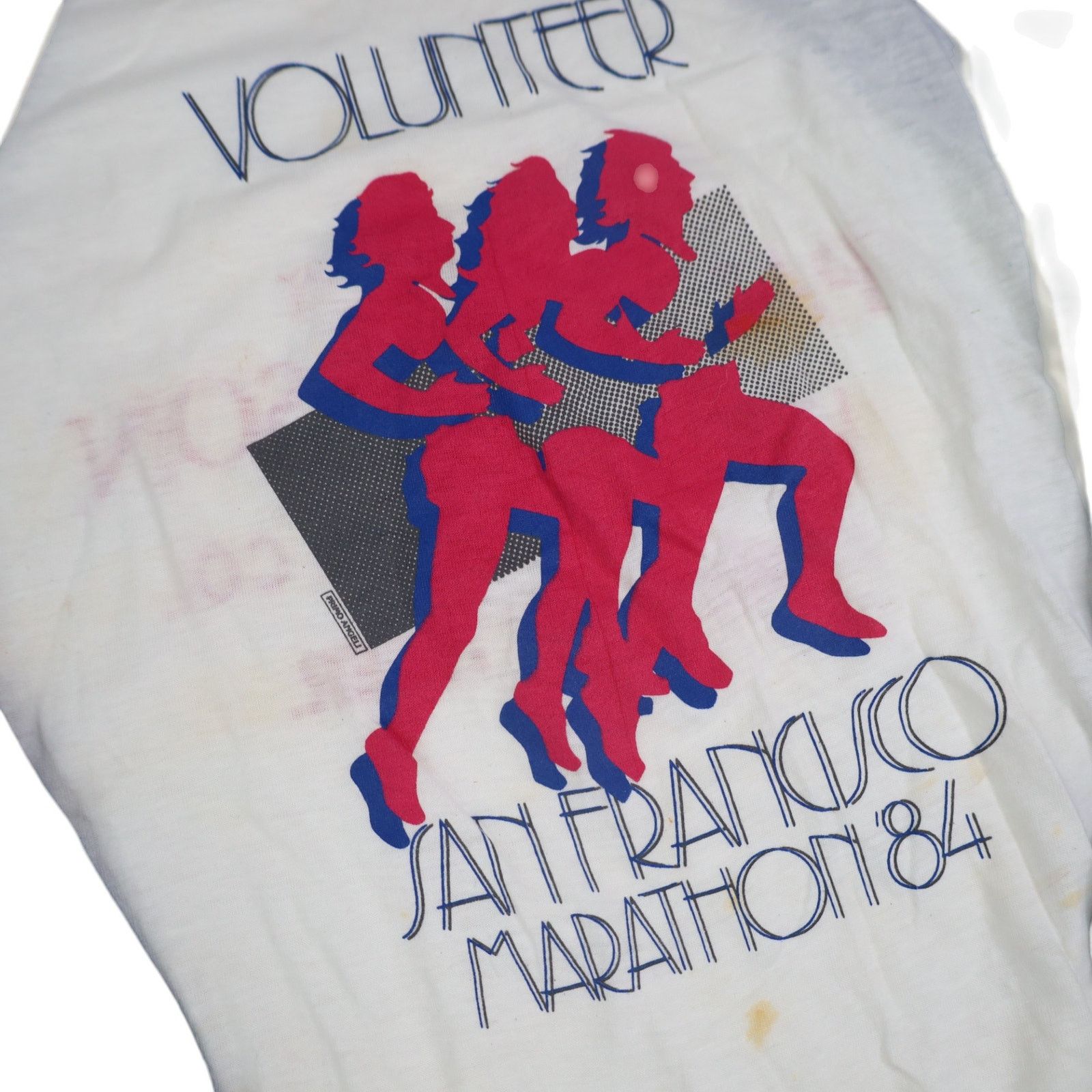 Levi's × Vintage VTG 1984 Levis San Francisco Marathon Volunteer Baseball Tee Size US M / EU 48-50 / 2 - 5 Thumbnail