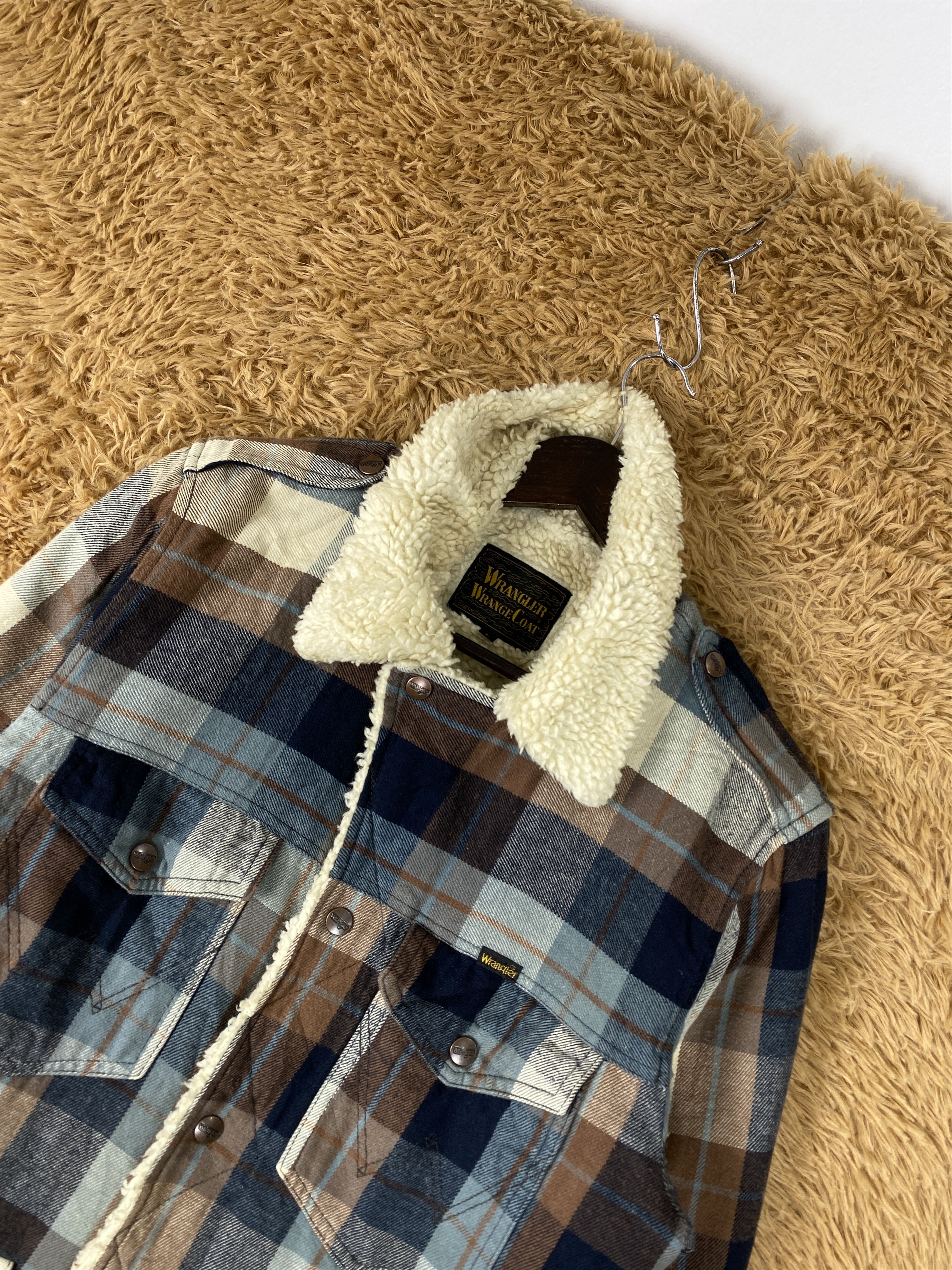 Wrangler Vintage Wrangler Sherpa Lining Jacket J1956 Size US S / EU 44-46 / 1 - 2 Thumbnail