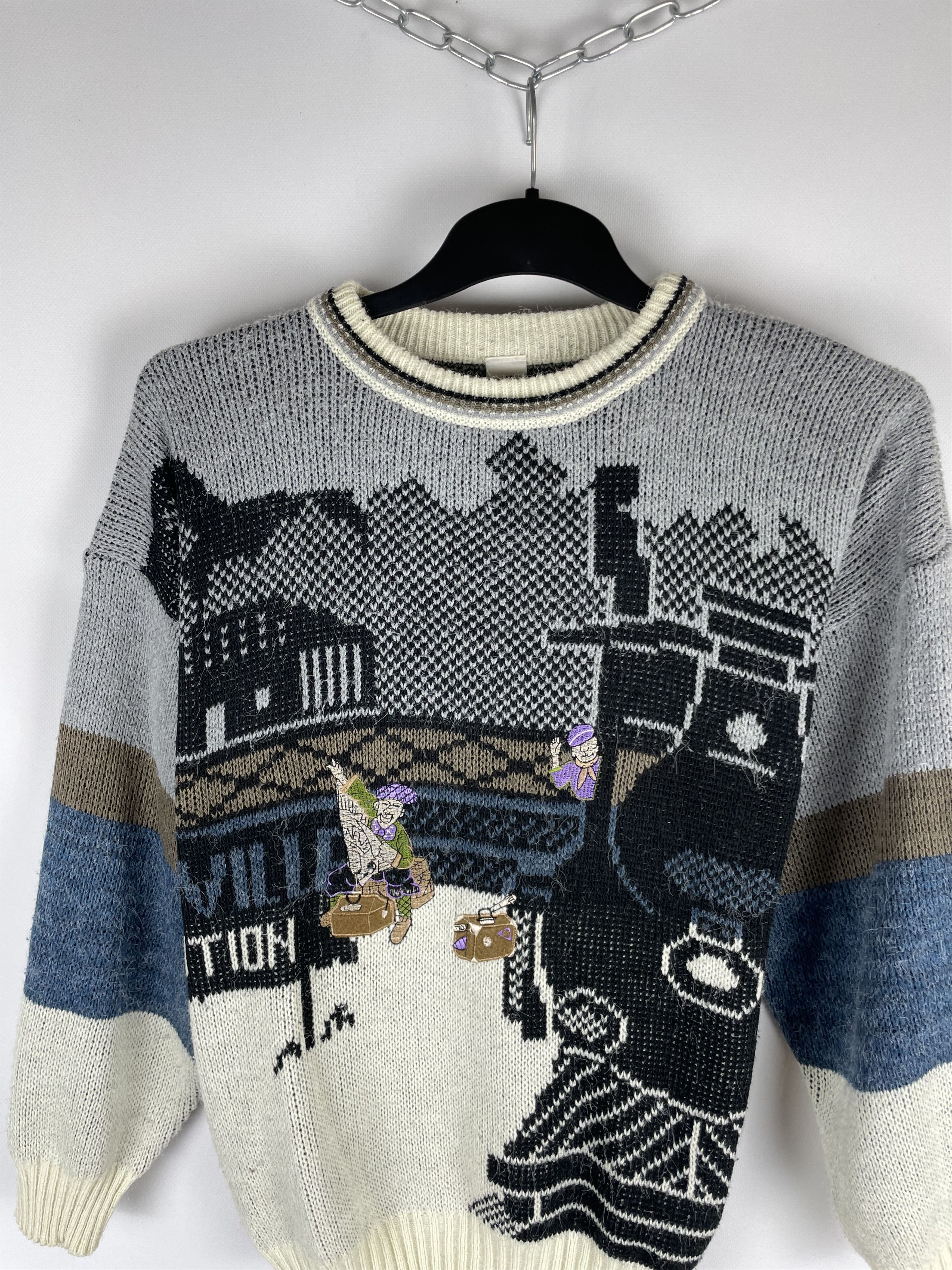 Vintage Vintage 90s Sweaters Size US M / EU 48-50 / 2 - 3 Thumbnail