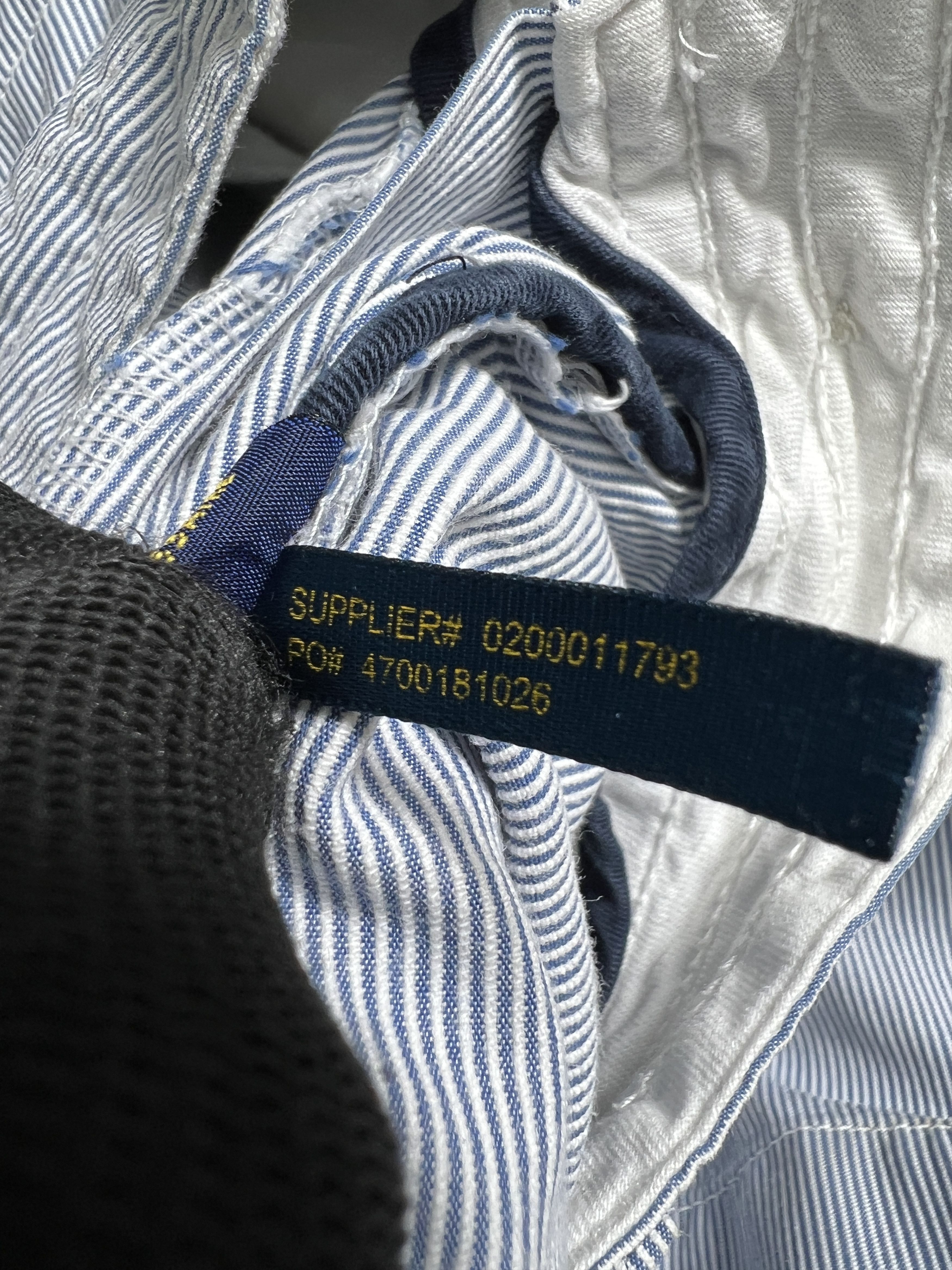 Polo Ralph Lauren Polo Ralph Lauren Seersucker Cargo Short JKA490 Size US 39 - 7 Thumbnail