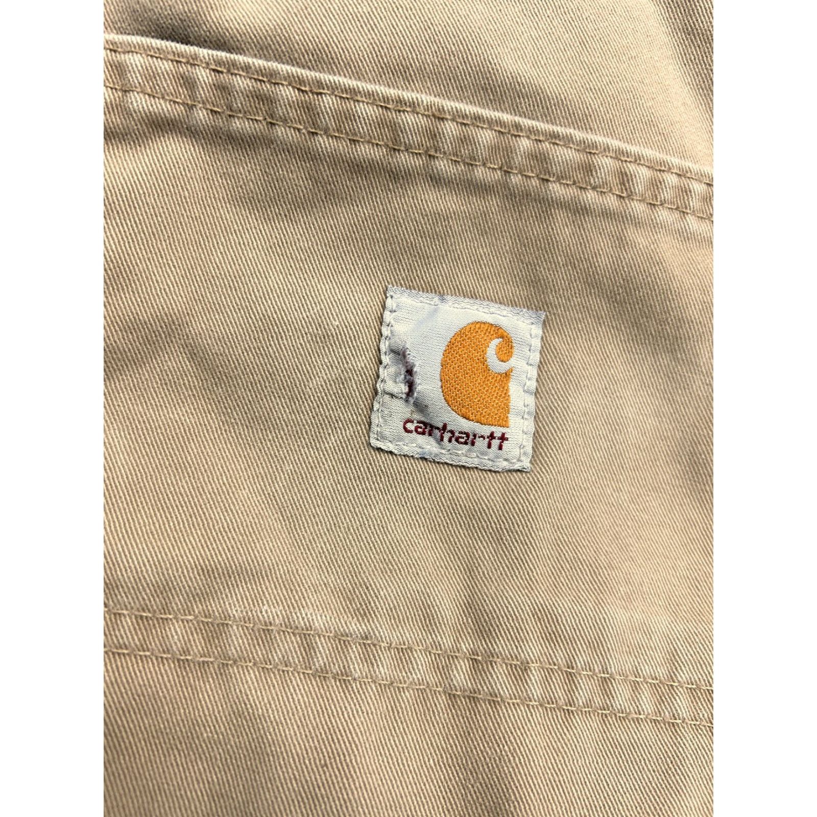 Carhartt Carhartt Pants Relaxed Fit Carpenter Khaki 38 x 32 Workwear Mens Size US 38 / EU 54 - 4 Thumbnail