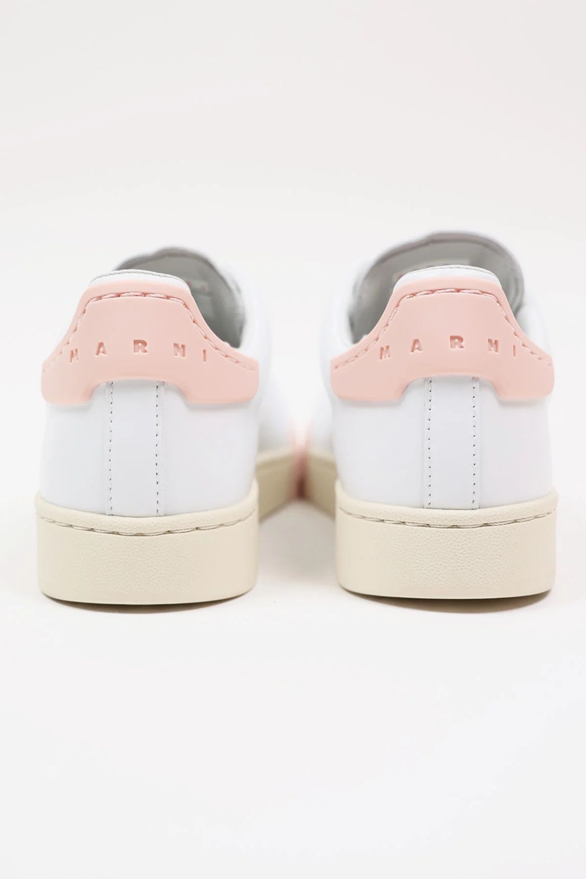 Marni o1y0225 Low-Top Sneakers in White/Pink Size US 10 / EU 43 - 3 Thumbnail