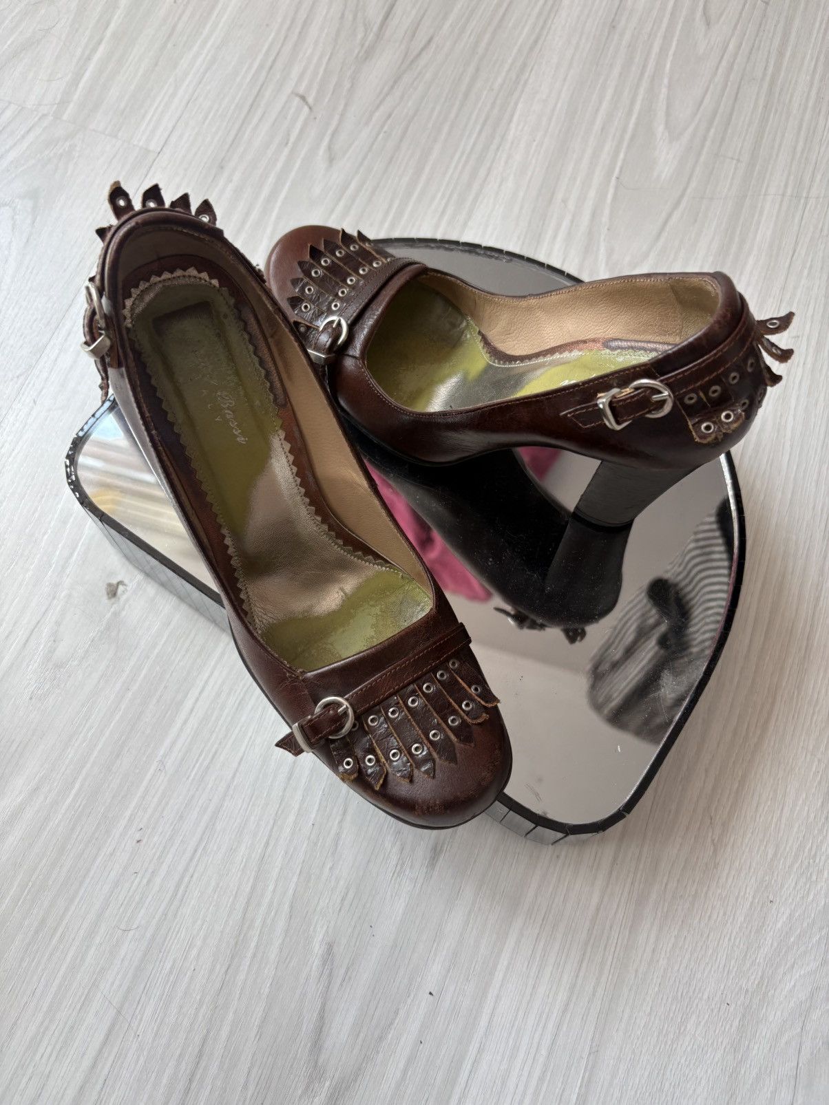 Vintage y2k italian heels Size US 7 / IT 37 - 4 Thumbnail