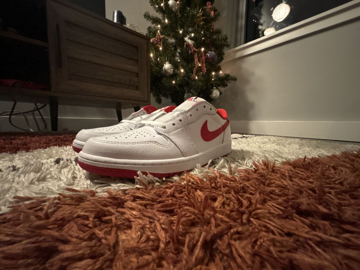 Jordan Brand × Nike Jordan 1 low og “university red” Size US 9 / EU 42 - 8 Thumbnail