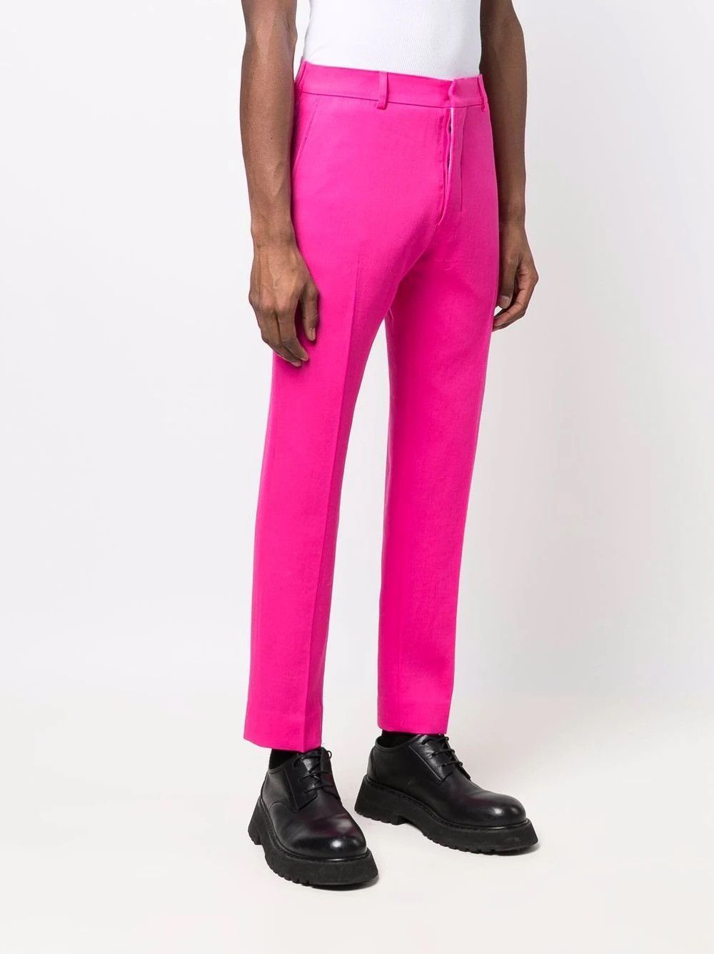 Image of Ami Alexandre Matiussi Hot Pink Pants, Men's (Size 36)