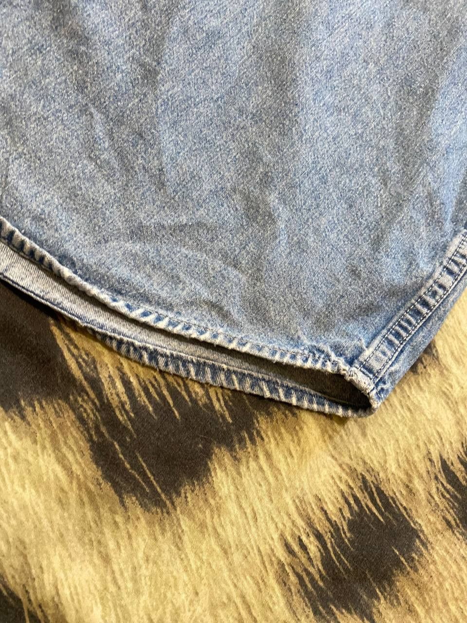 Levi's LEVIS designer distressed denim shirt Size US M / EU 48-50 / 2 - 16 Thumbnail