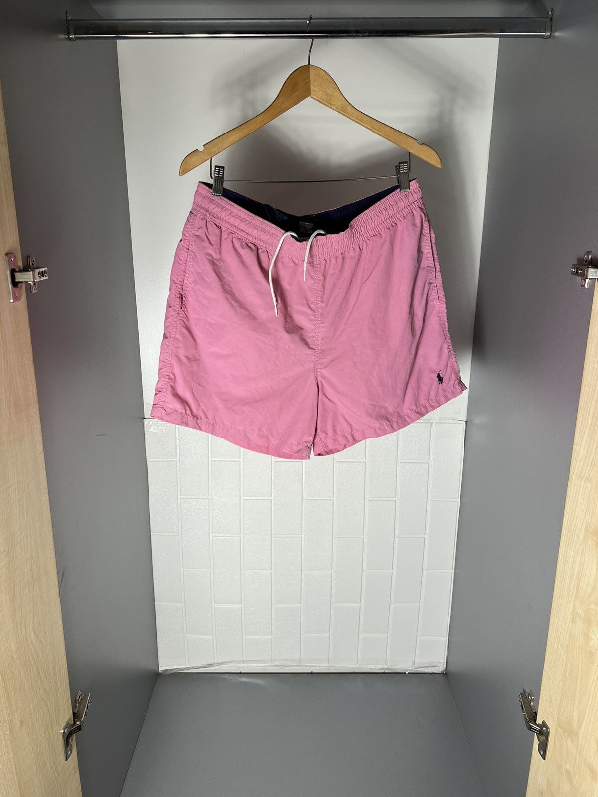 Polo Ralph Lauren VINTAGE POLO RALPH LAUREN RETRO NYLON DESIGNER SHORTS Y2K Size US 32 / EU 48 - 2 Thumbnail