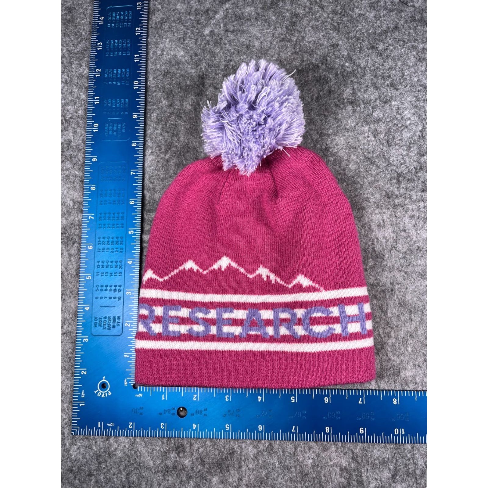 Outdoor Research Outdoor Research Beanie Toque Women One Size Pink Knit Acrylic Polyester Hat Beanie Women's Outdoor Ski Size ONE SIZE - 4 Thumbnail