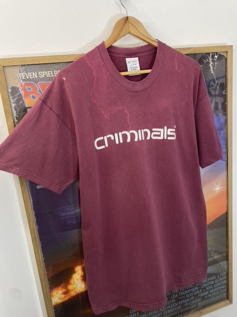 Fruit Of The Loom 90s Vintage Fun Lovin’ Criminals Carhartt Parody T Shirt Size US XL / EU 56 / 4 - 5 Thumbnail