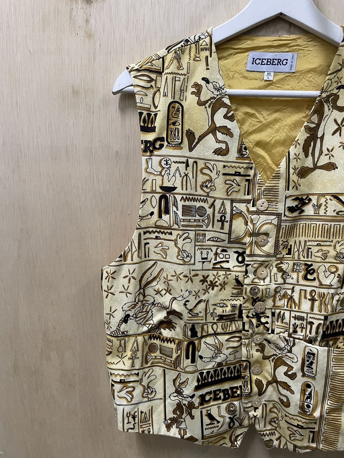Iceberg × Vintage Vintage Iceberg Vest Size 50L - 3 Thumbnail