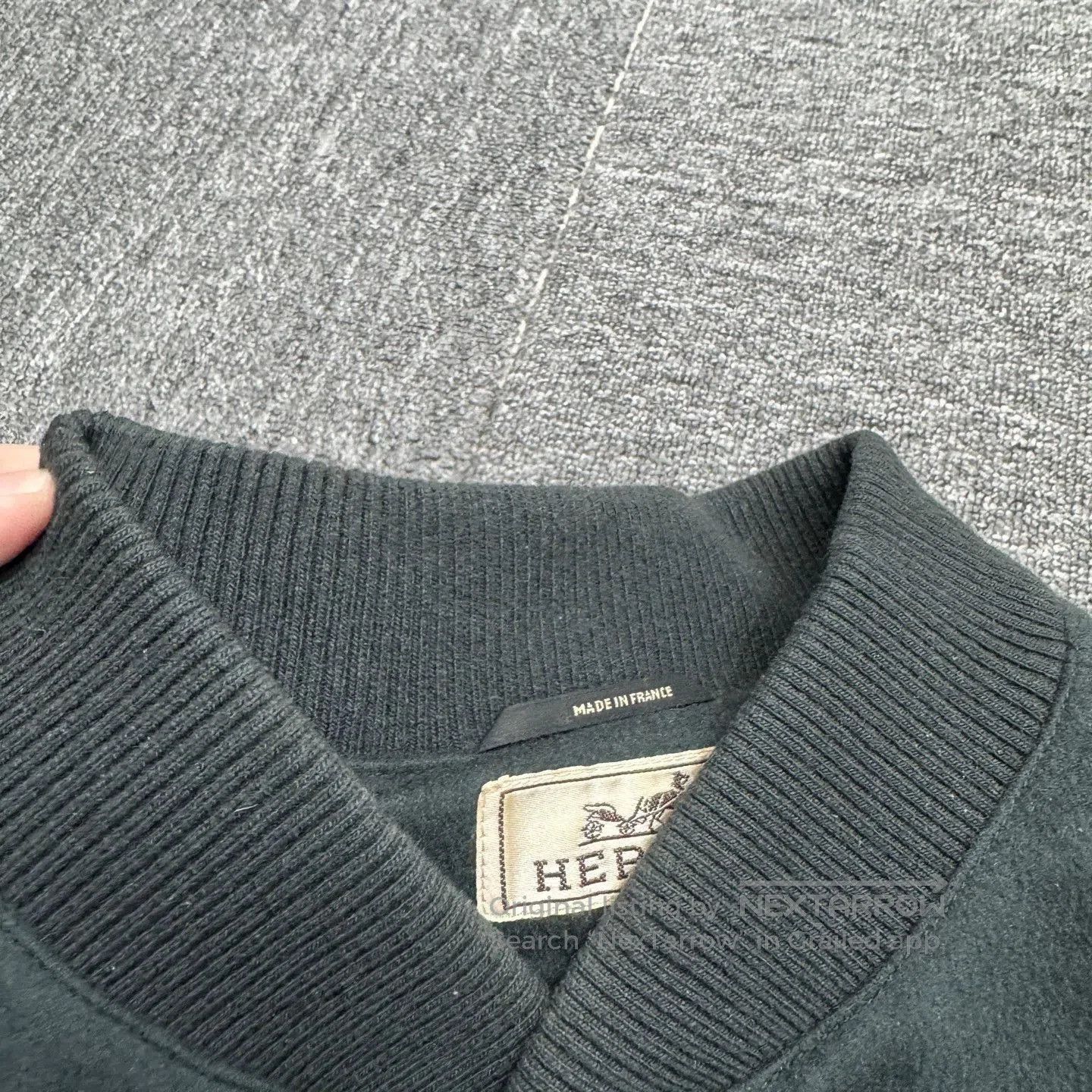 Hermes Black Button-Front Bomber Jacket Size L. Size US L / EU 52-54 / 3 - 2 Thumbnail
