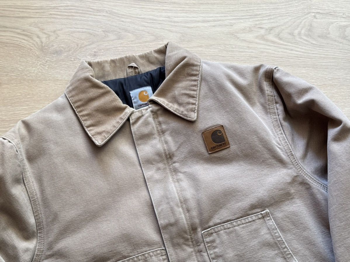 Carhartt Vintage 00’s Carhartt Arctic USA J22 SDL Tan Cropped Jacket Size US L / EU 52-54 / 3 - 2 Thumbnail