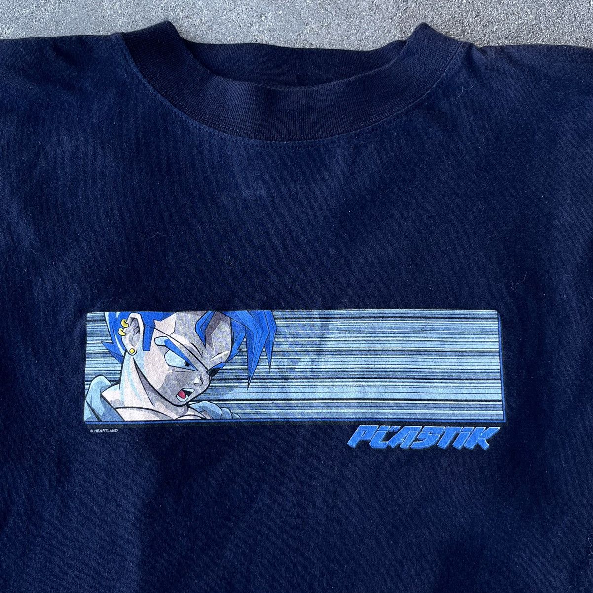 Anime × Vintage Vintage 90’s Early 00’s Plastik ‘Trunks’ Box Logo Tee Sz XL Size US XL / EU 56 / 4 - 1 Thumbnail