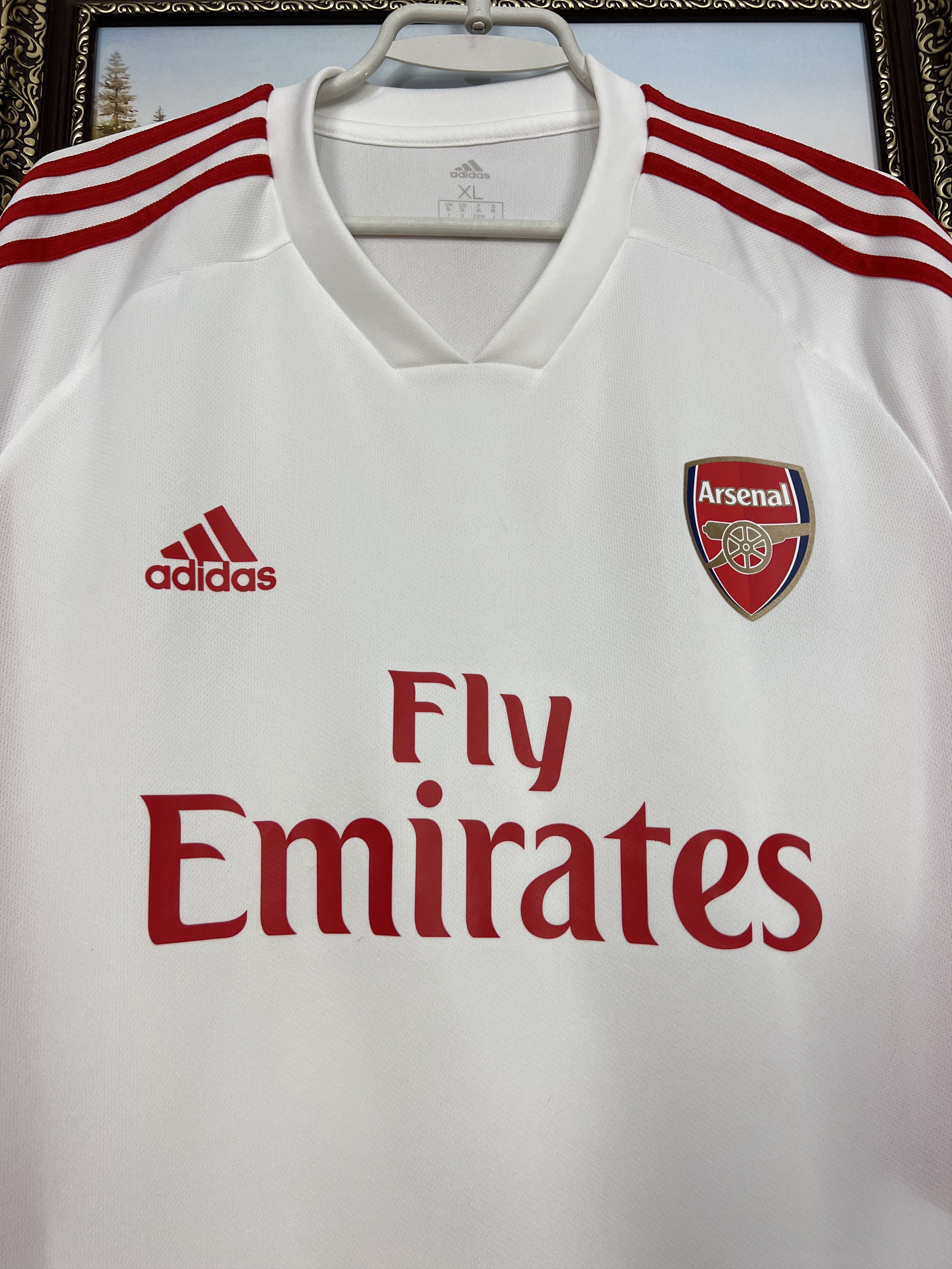 Adidas 2019 Arsenal Training Shirt Football Jersey Soccer Trikot Size US XL / EU 56 / 4 - 3 Thumbnail