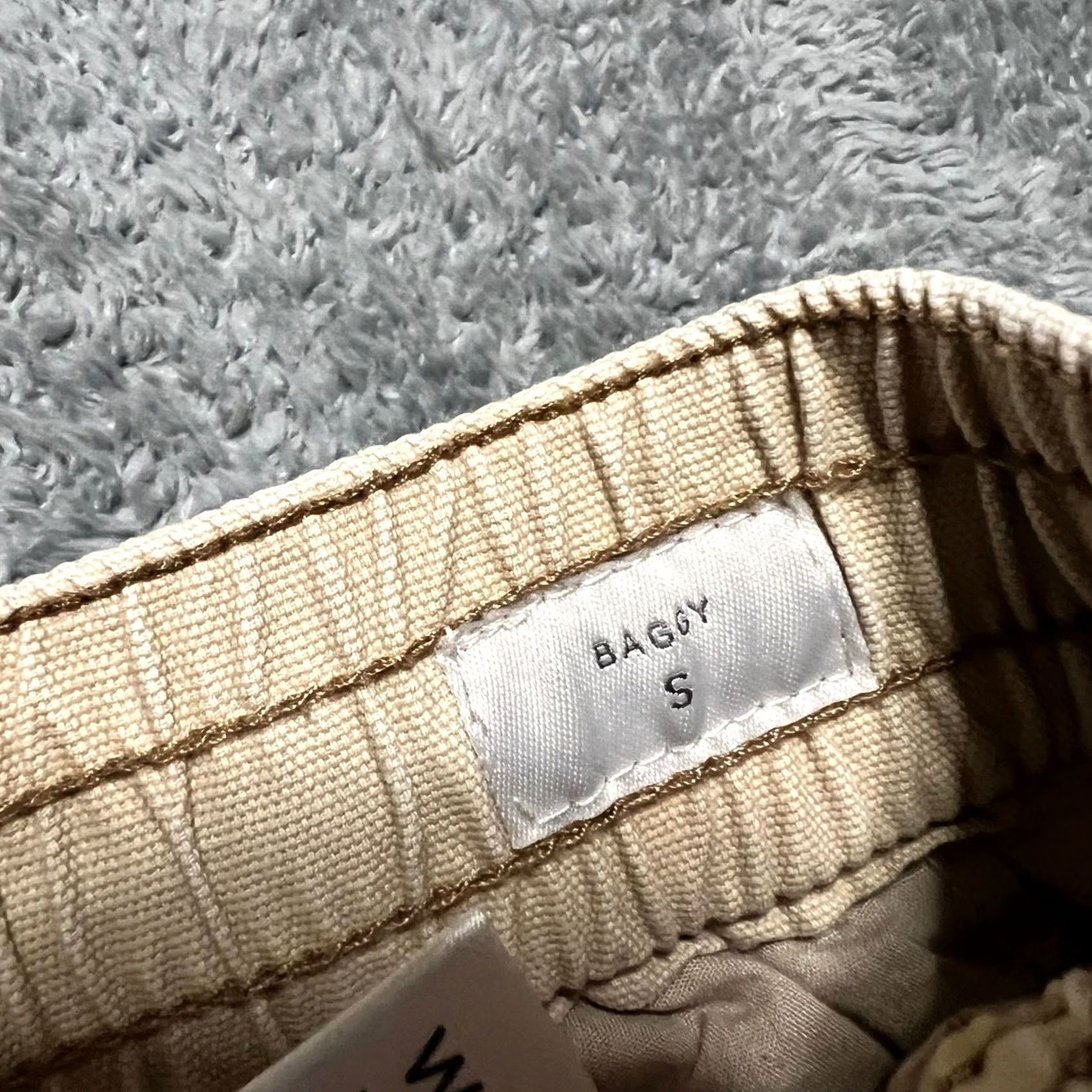 Pacsun Pacsun Pants Mens Small (29x29) Baggy Cargo Tan Beige Skater Flaw Staining Mens Regular Cargo Pants Beige Cream S 29x29 Size US 29 - 7 Thumbnail