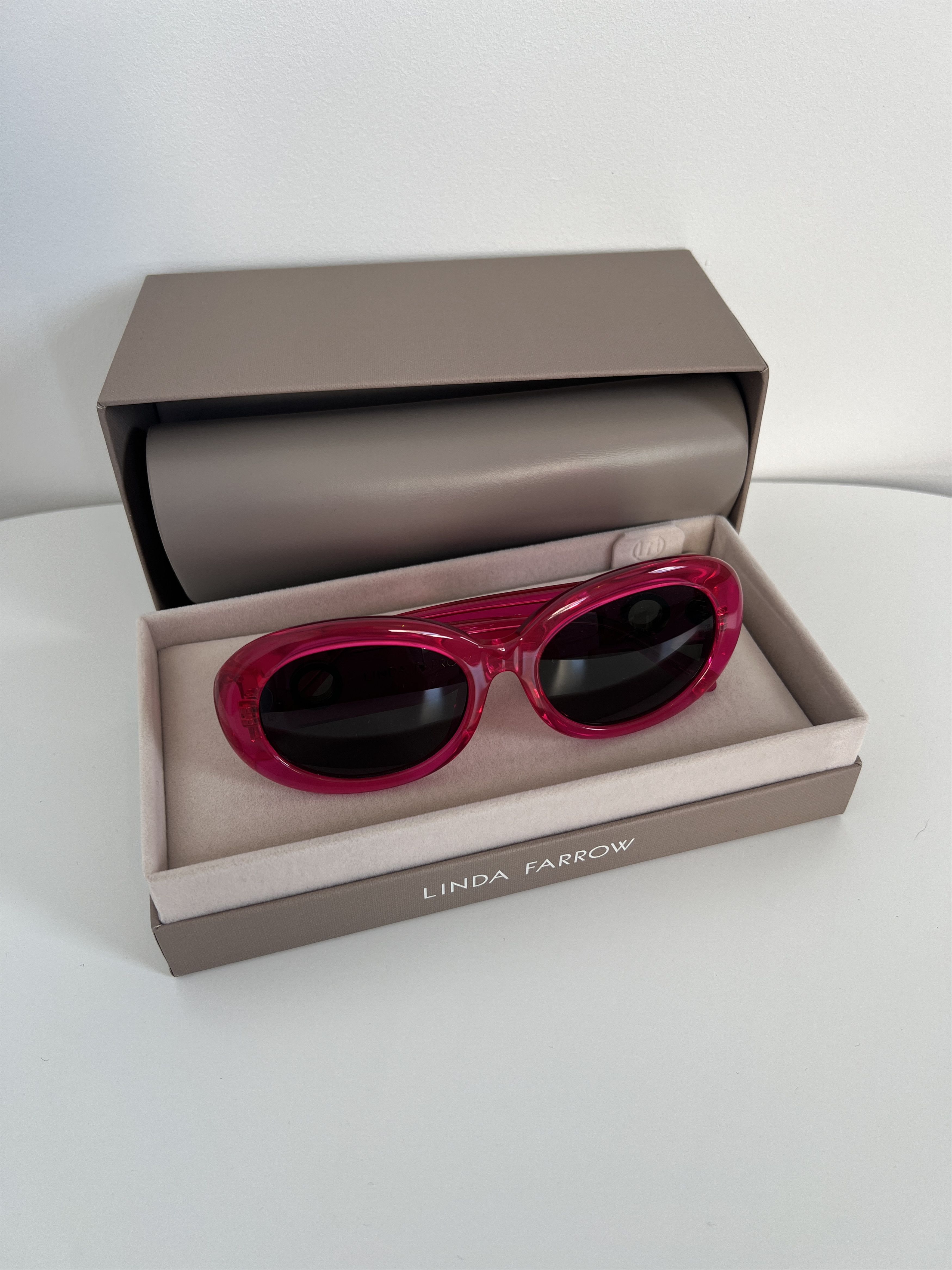 NEW !!! LINDA FARROW Sunglasses MW/135/4 Authentic Linda Farrow New! LINDA FARROW Sunglasses PL/18/2, Authentic  main image 4